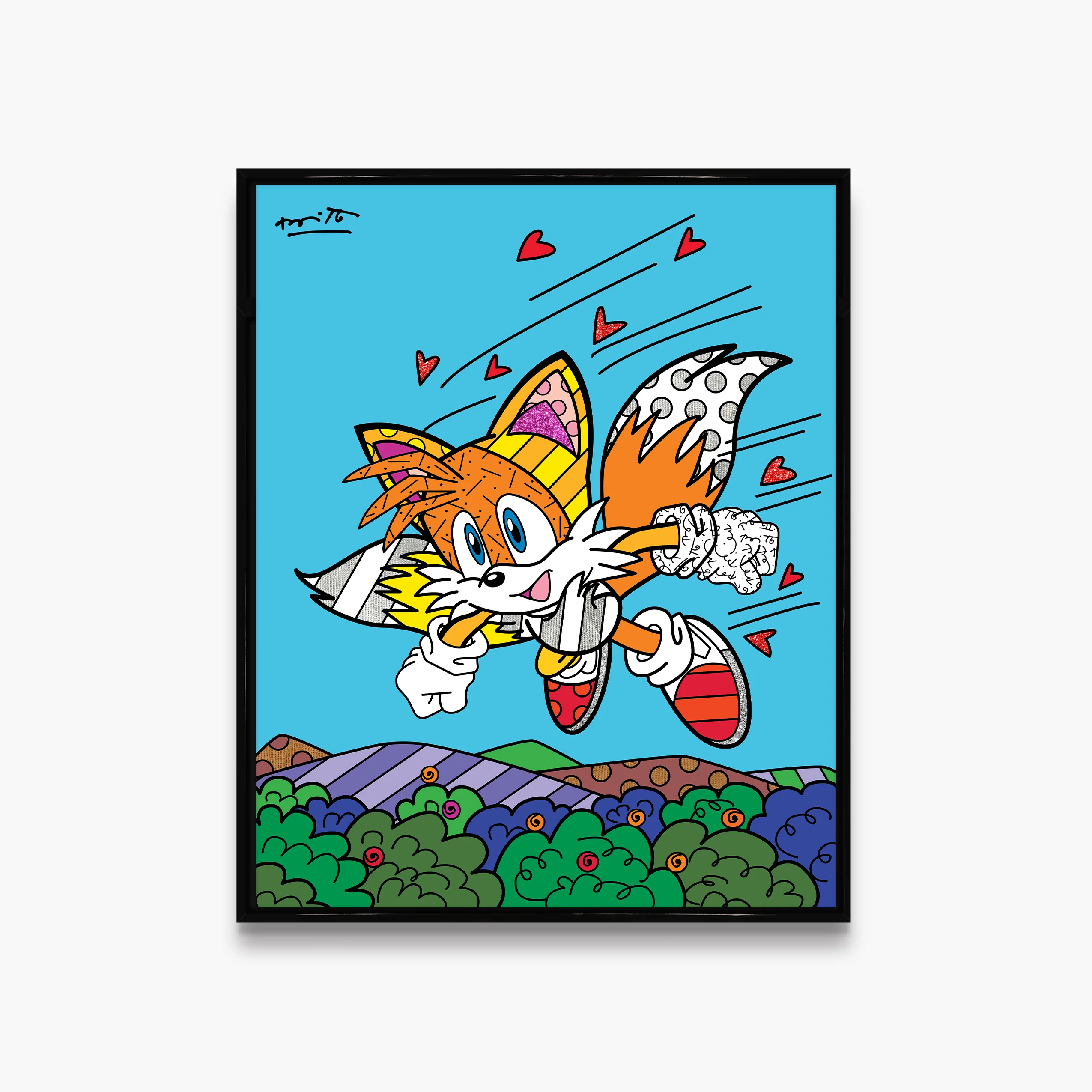 Tails Sky Patrol - Sega By Britto - Limited Edition Print - Image 18
