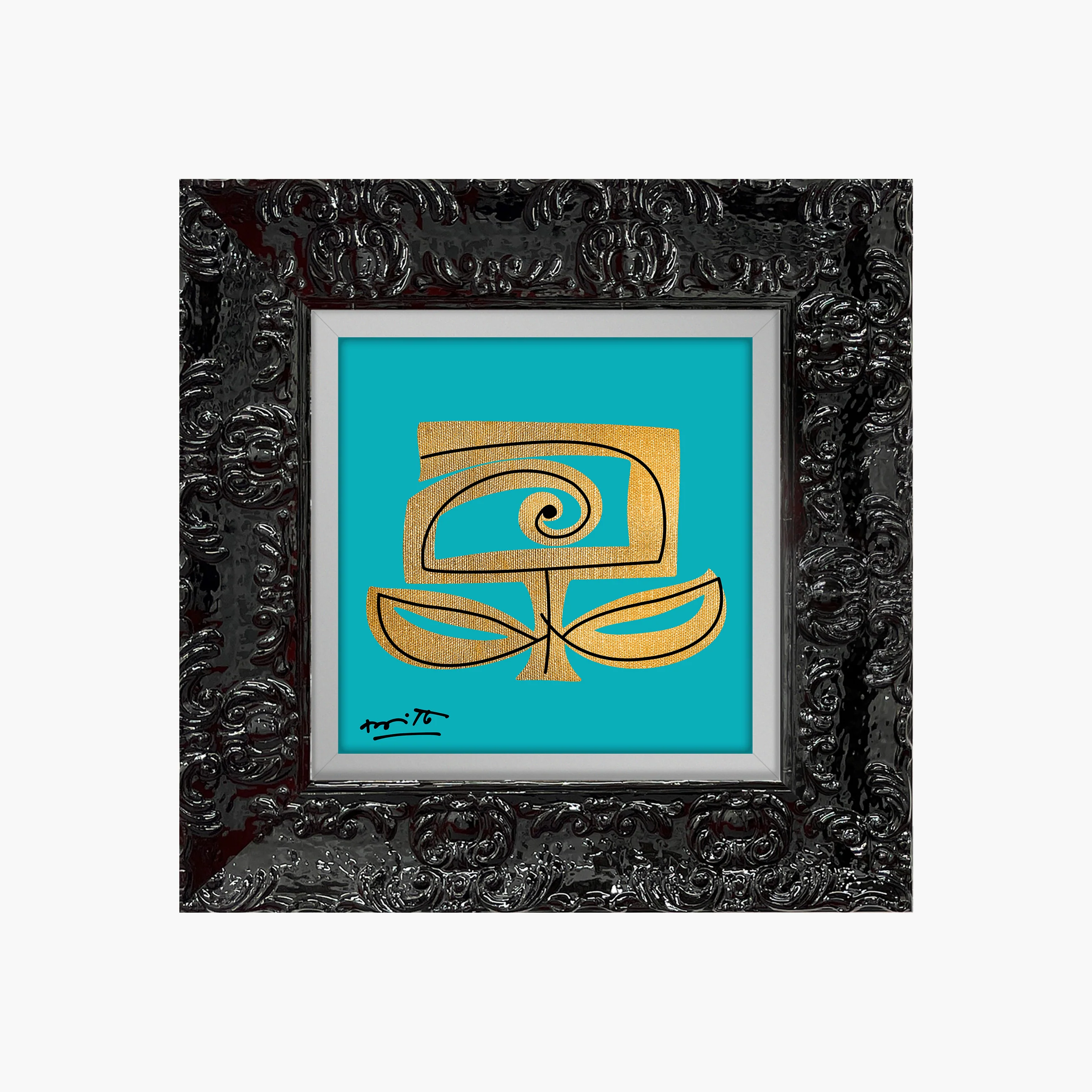 Teal and Gold - Limited Edition Print - Image 11