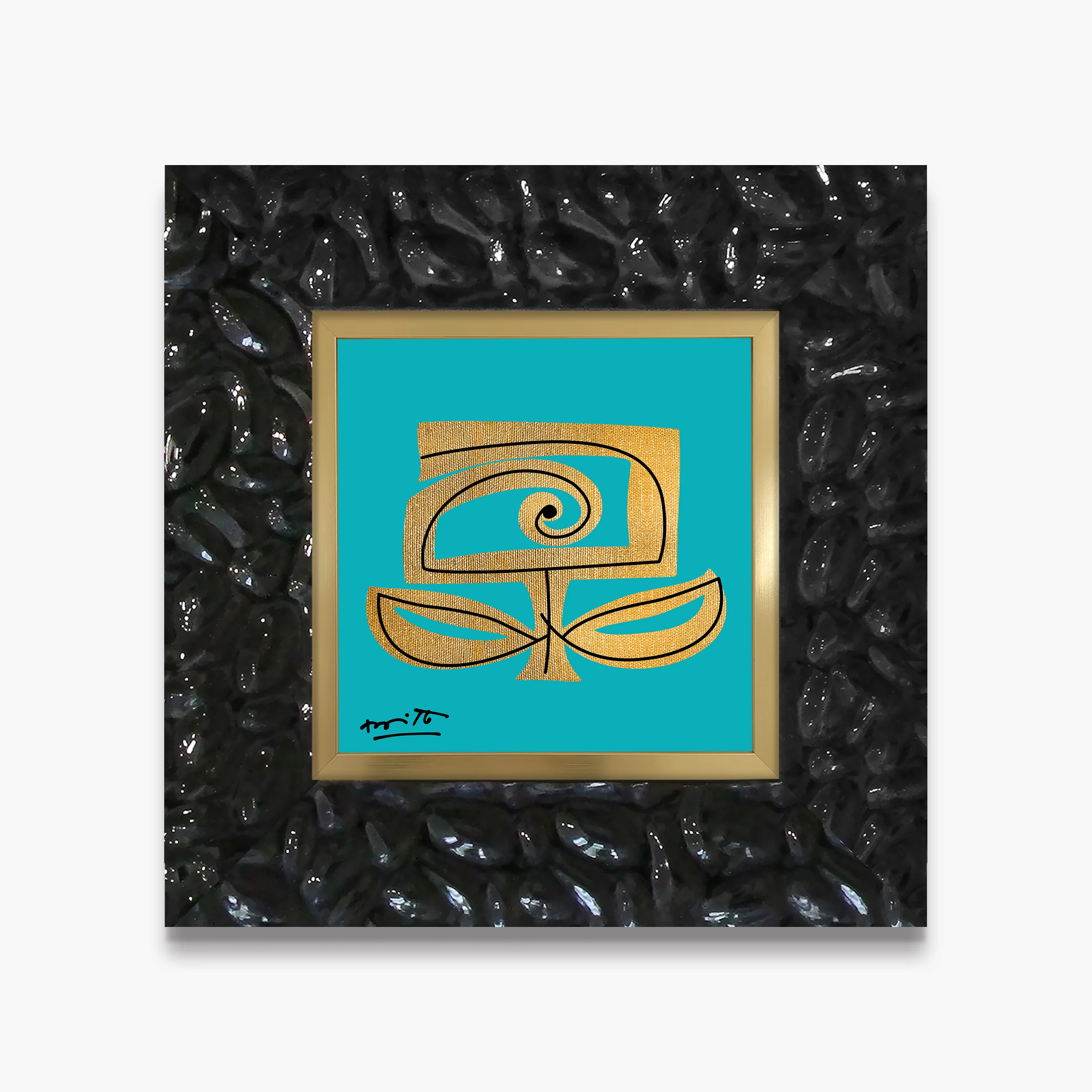 Teal and Gold - Limited Edition Print - Image 16