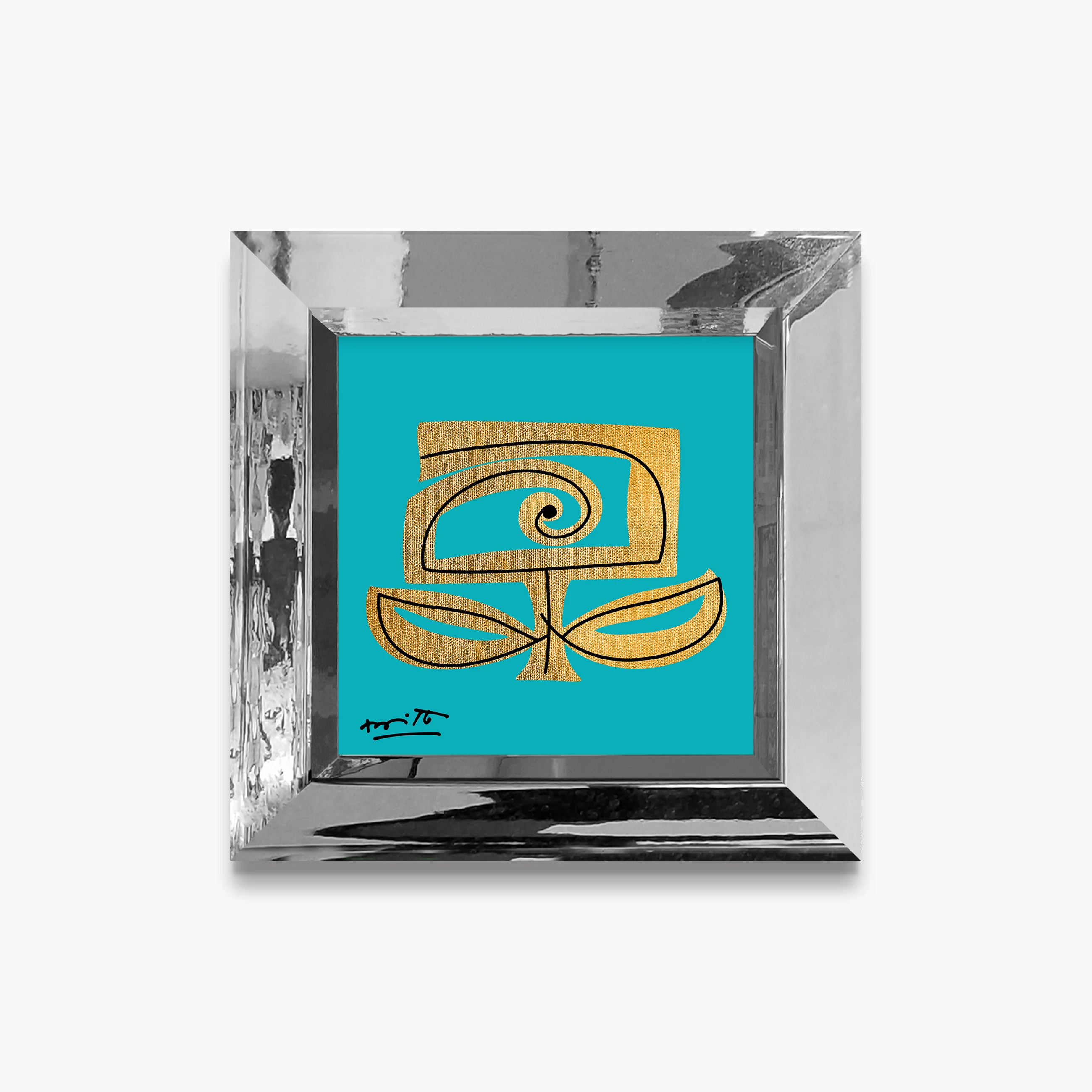 Teal and Gold - Limited Edition Print - Image 17