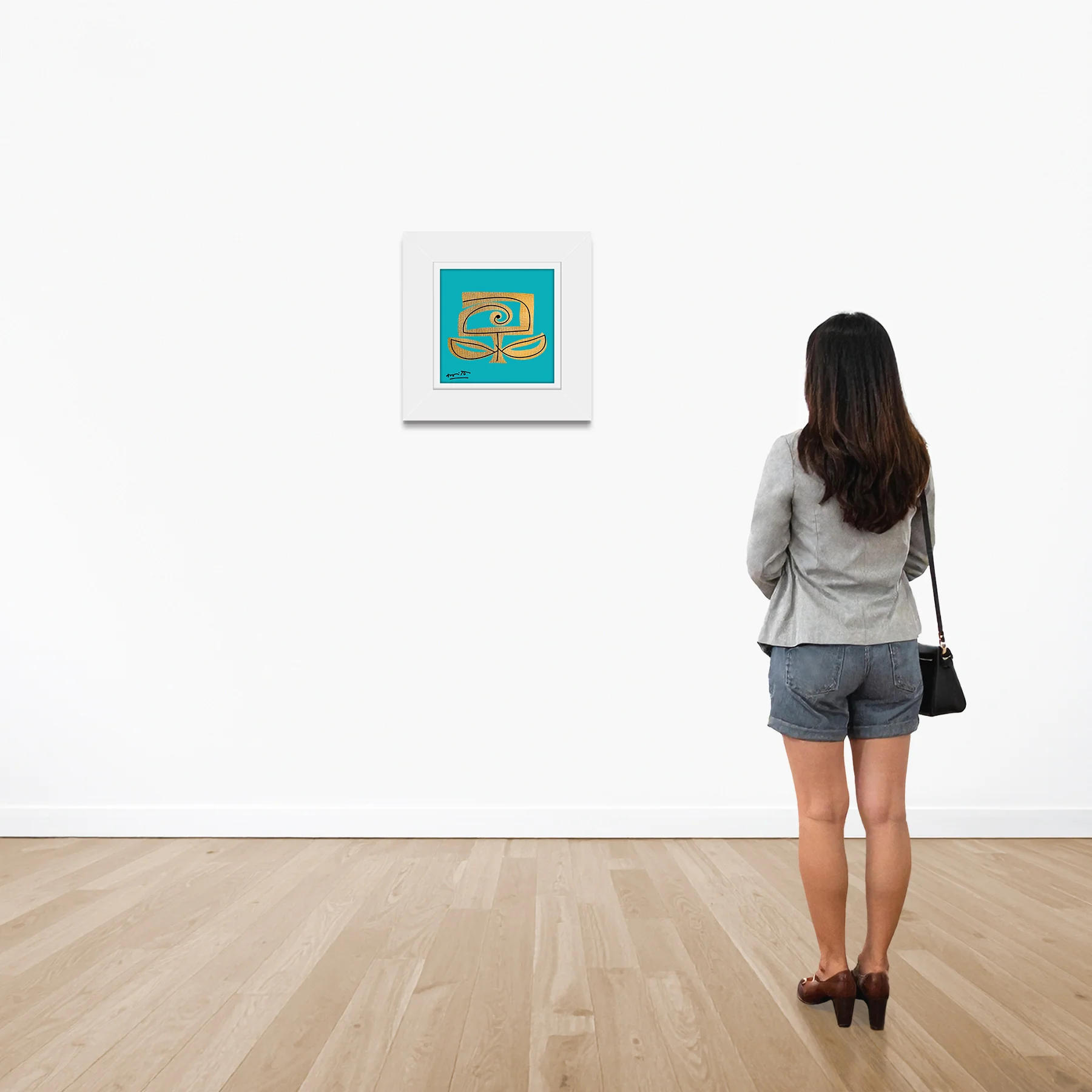 Teal and Gold - Limited Edition Print - Image 3