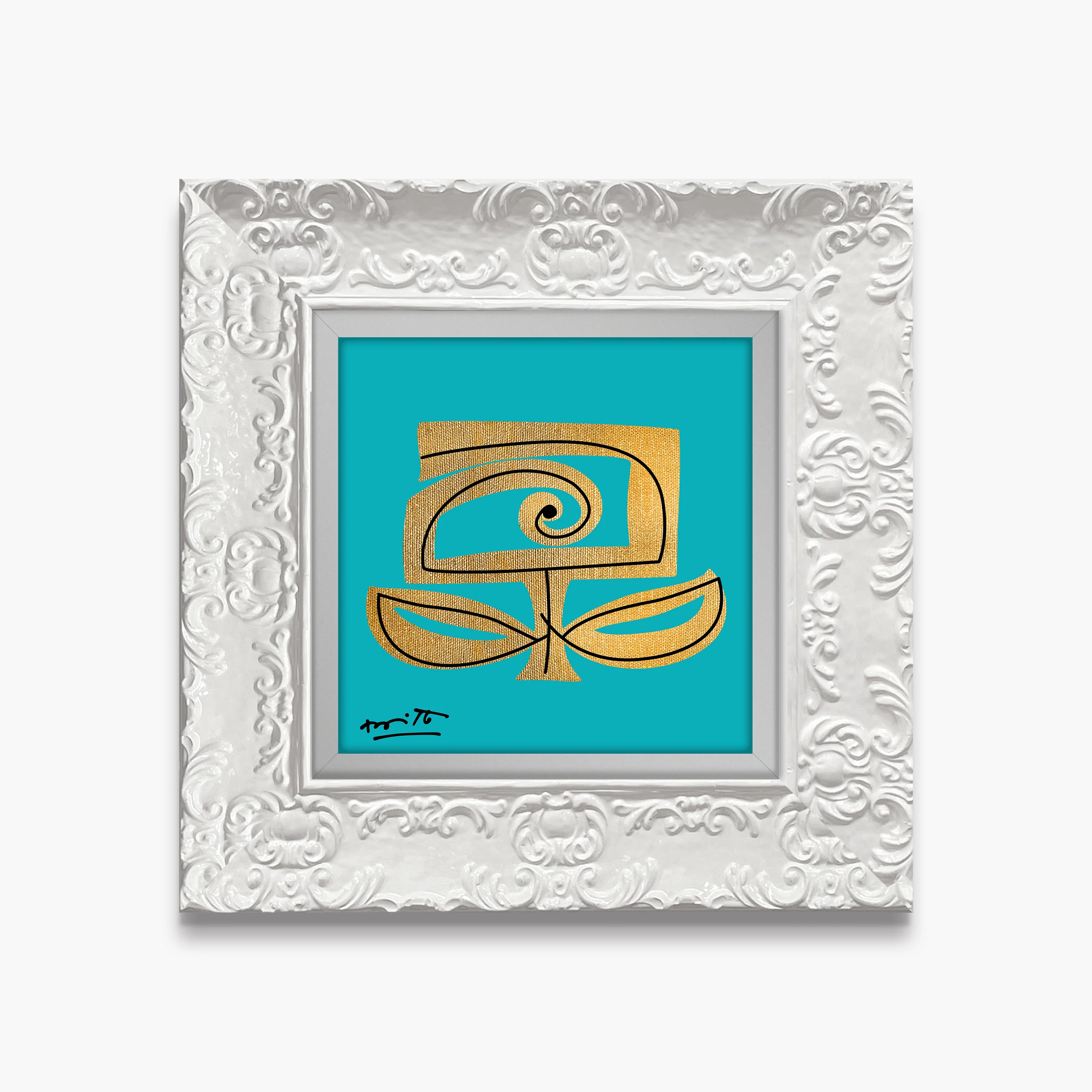 Teal and Gold - Limited Edition Print - Image 9