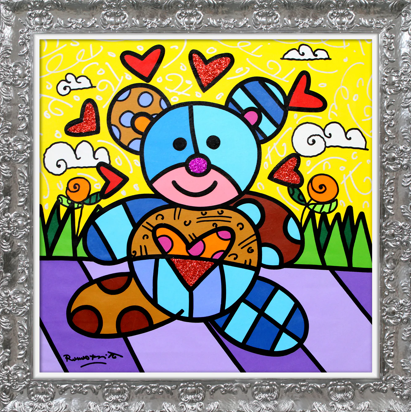 TEDDY BEAR - Original Painting - Image 12