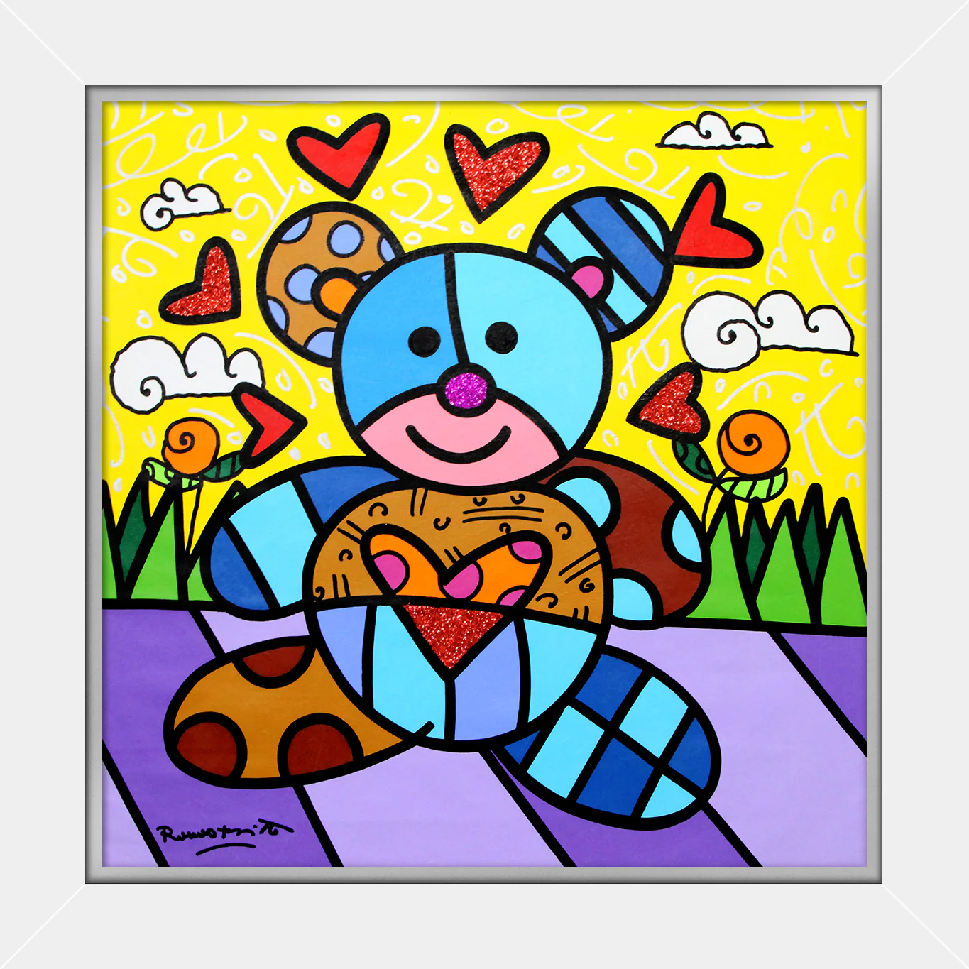 TEDDY BEAR - Original Painting - Image 14