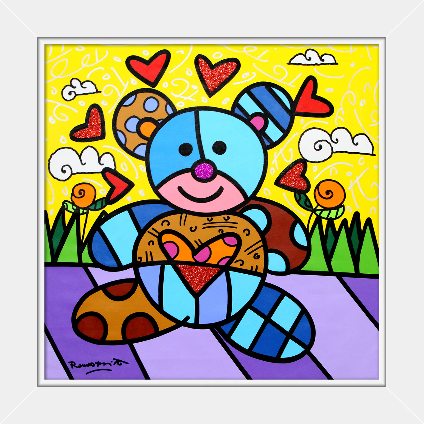 TEDDY BEAR - Original Painting - Image 15