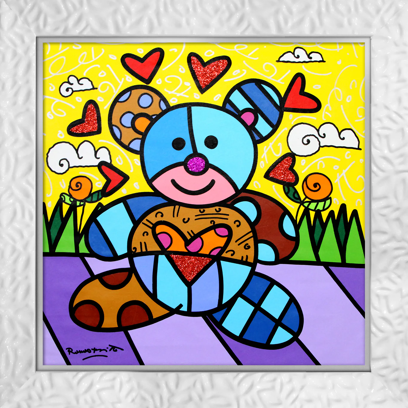 TEDDY BEAR - Original Painting - Image 18