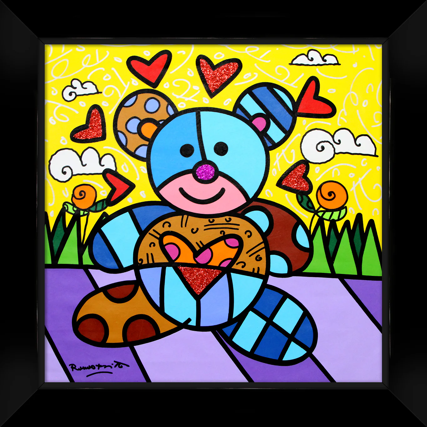 TEDDY BEAR - Original Painting - Image 4