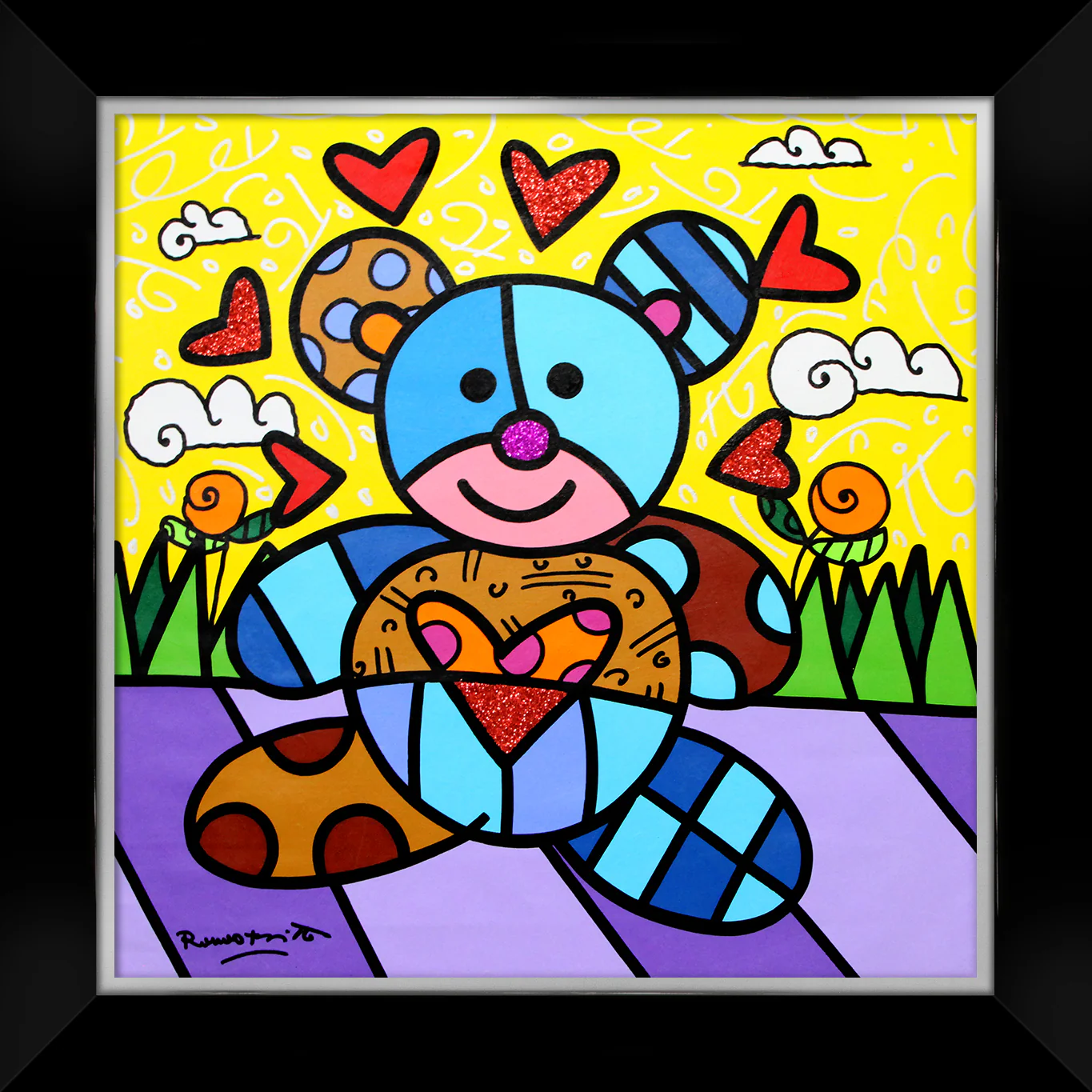 TEDDY BEAR - Original Painting - Image 5