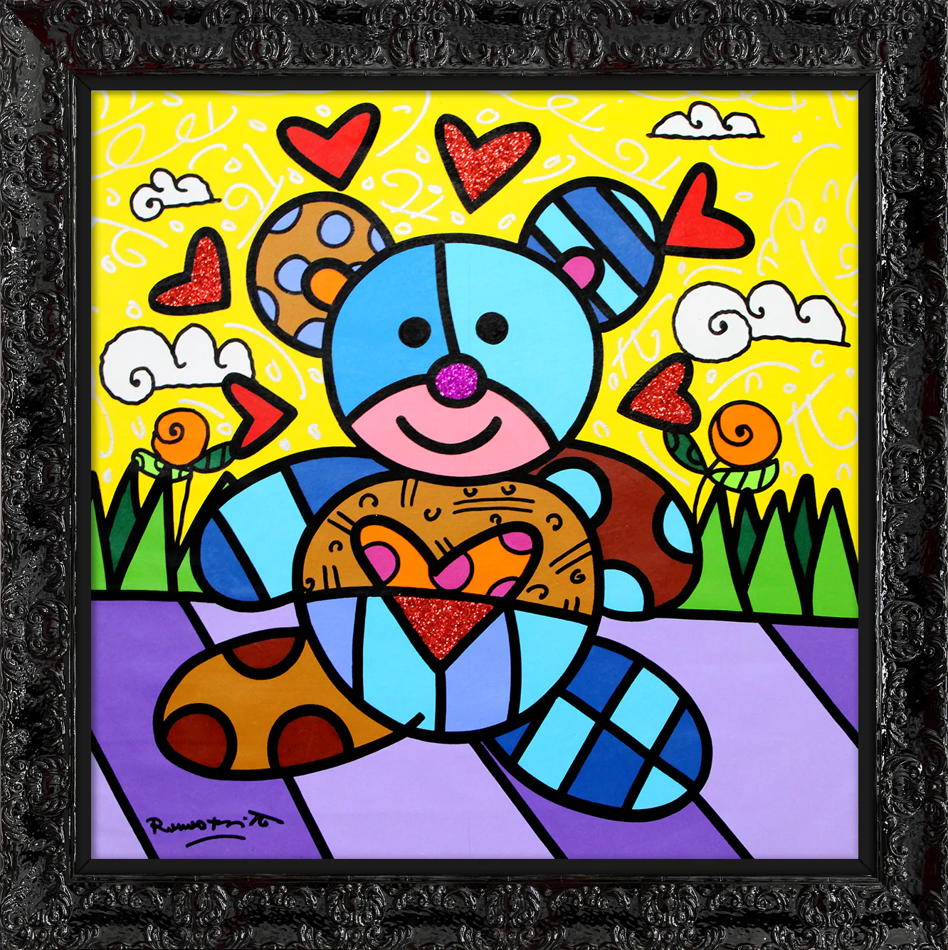 TEDDY BEAR - Original Painting - Image 6