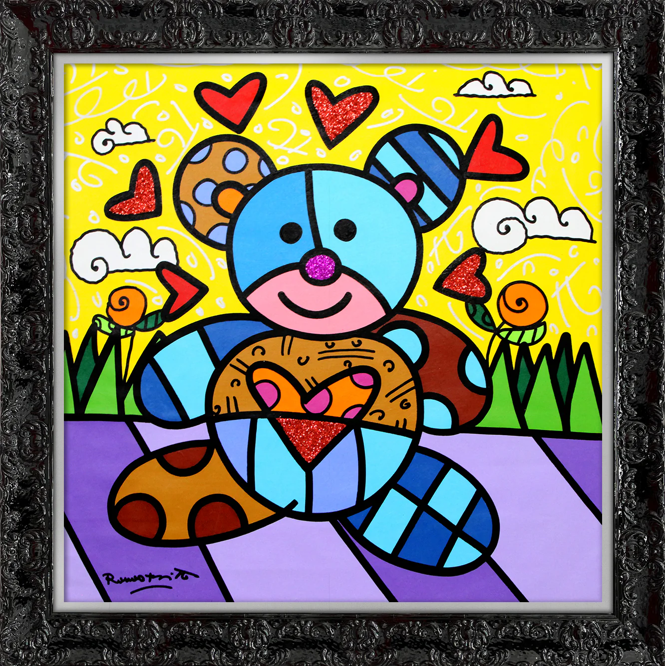 TEDDY BEAR - Original Painting - Image 7