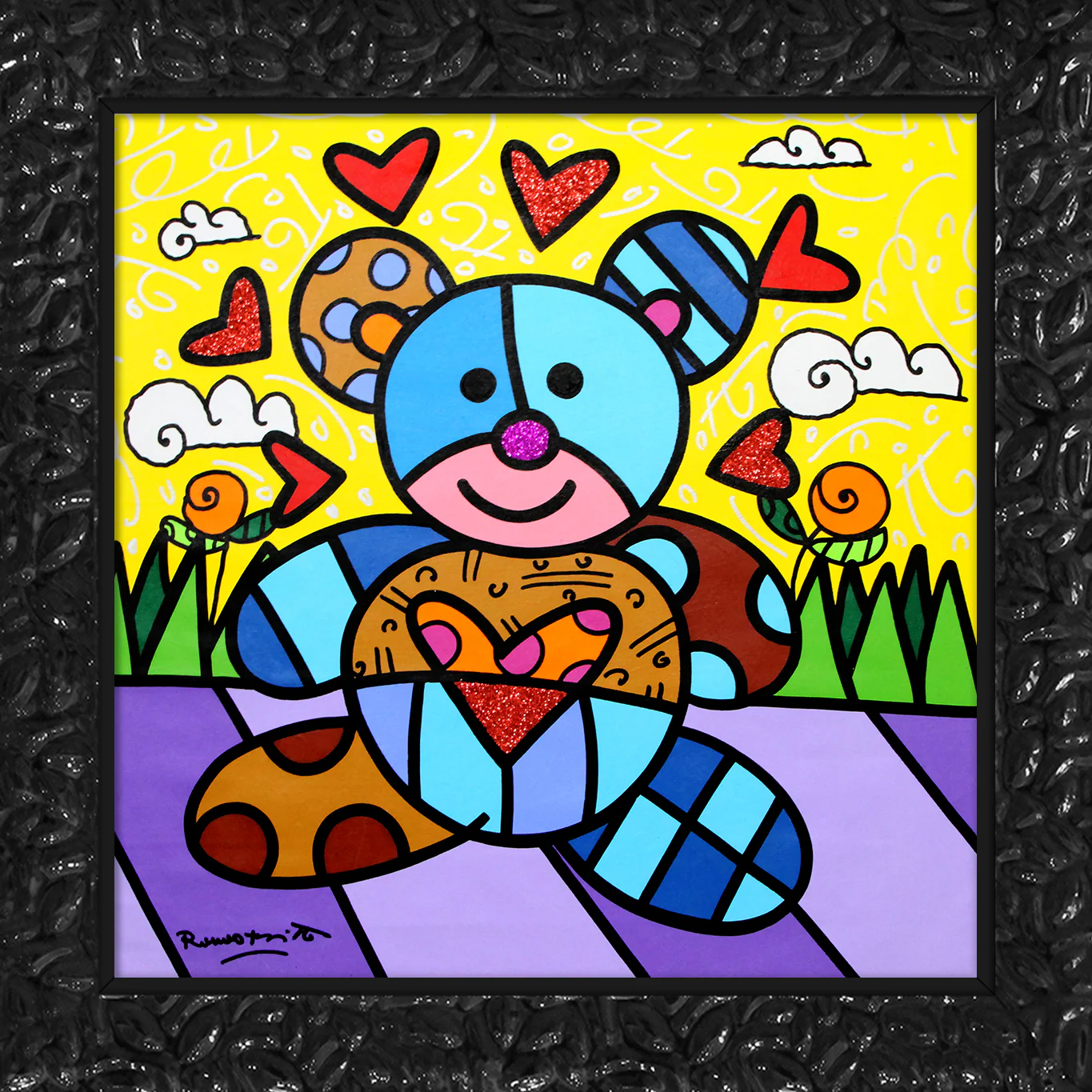 TEDDY BEAR - Original Painting - Image 8