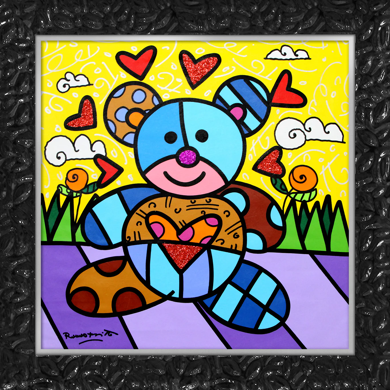 TEDDY BEAR - Original Painting - Image 9