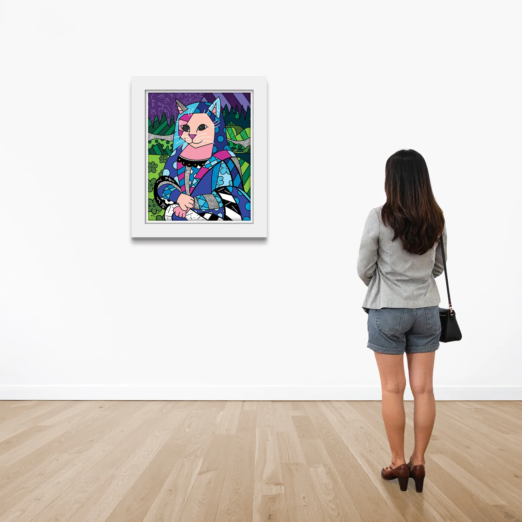 The Cat In Blue - Limited Edition Print - Image 3