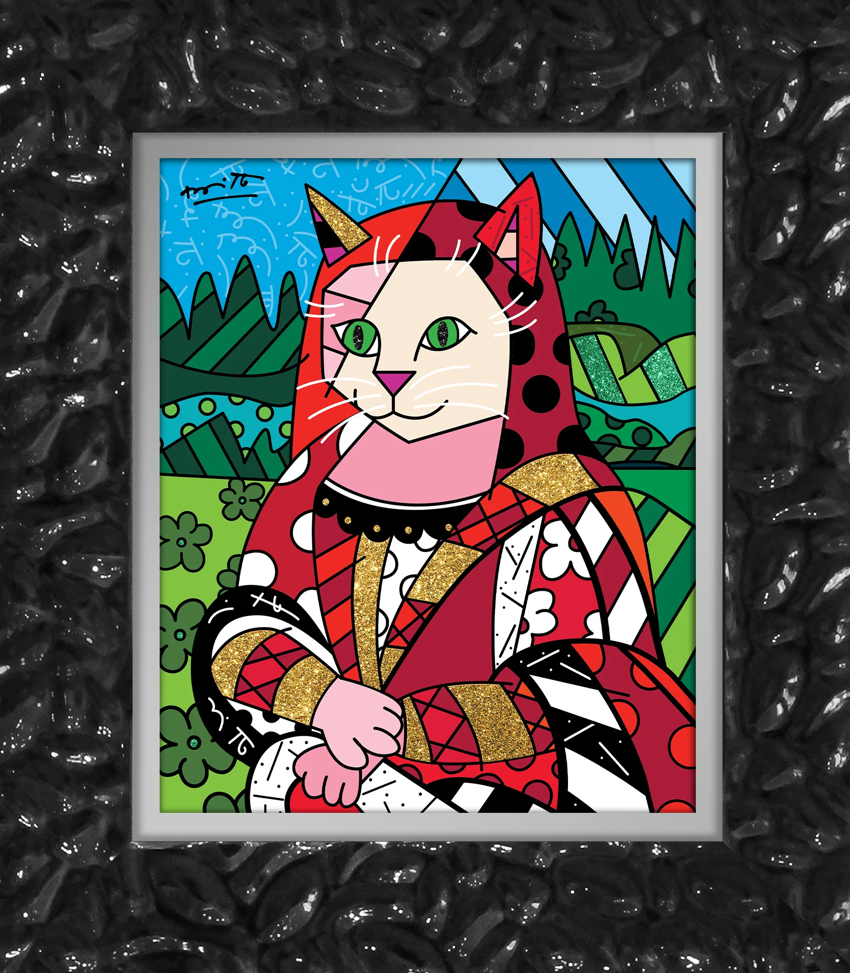 The Cat In Red - Limited Edition Print - Image 10