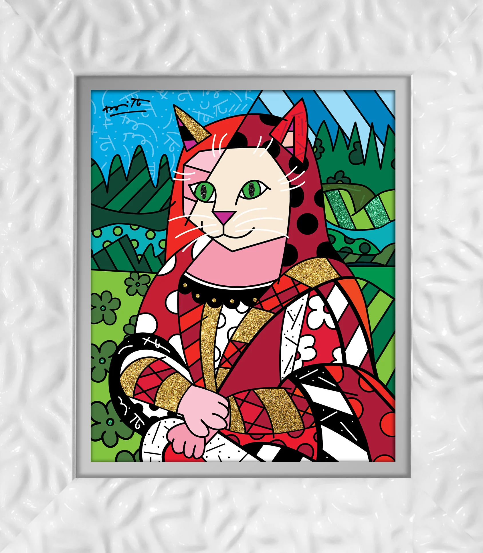 The Cat In Red - Limited Edition Print - Image 20