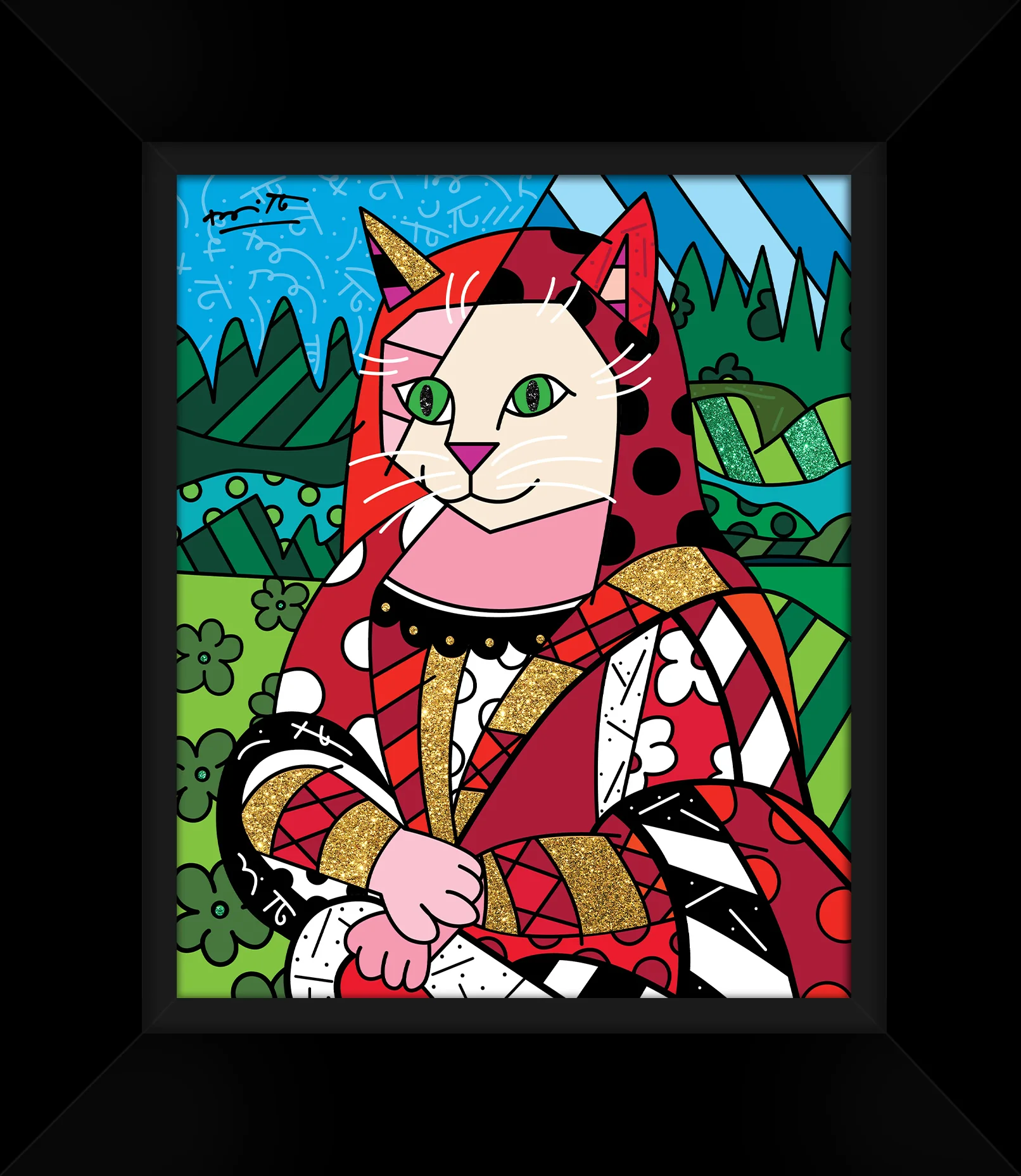 The Cat In Red - Limited Edition Print - Image 5