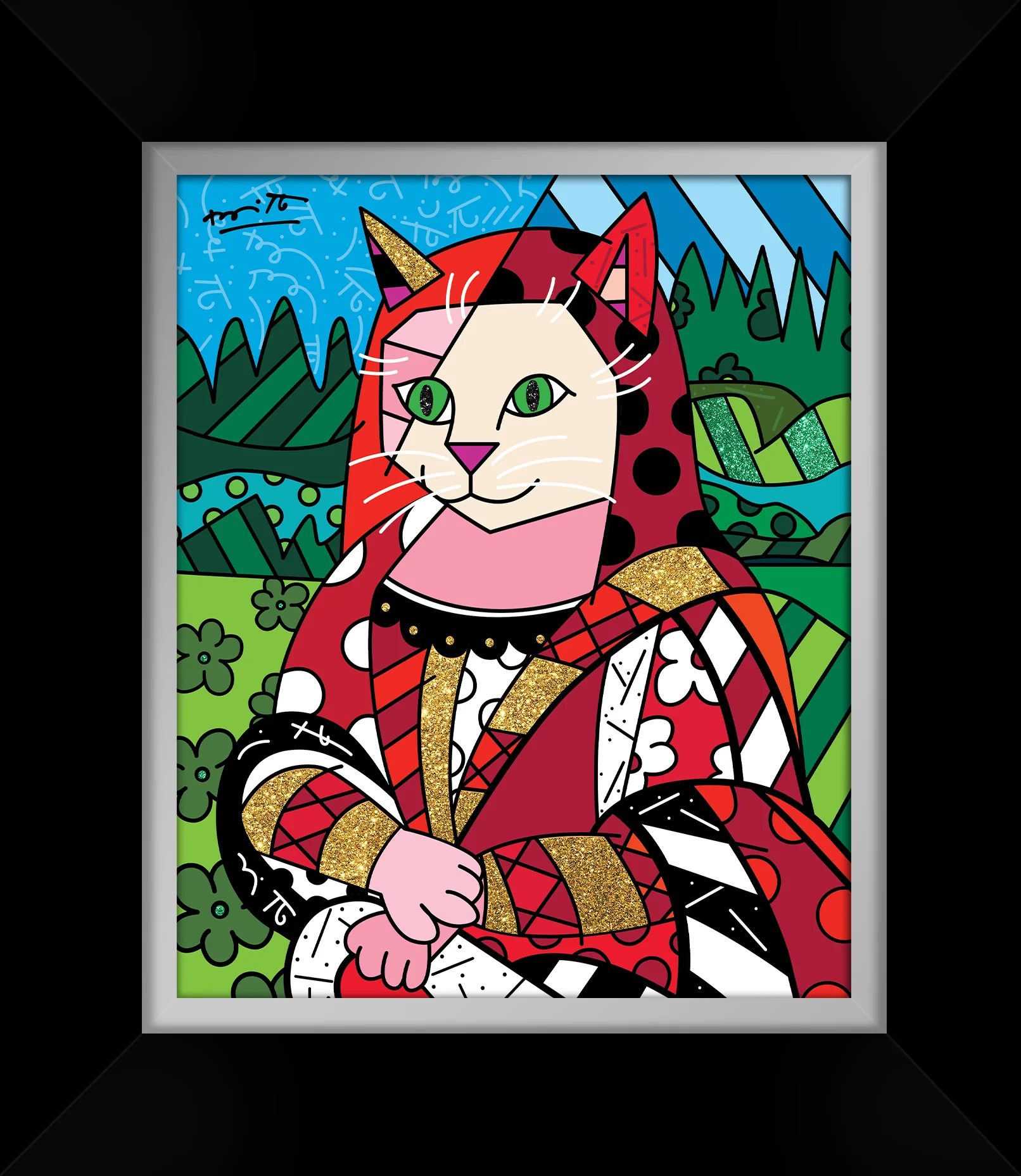 The Cat In Red - Limited Edition Print - Image 6