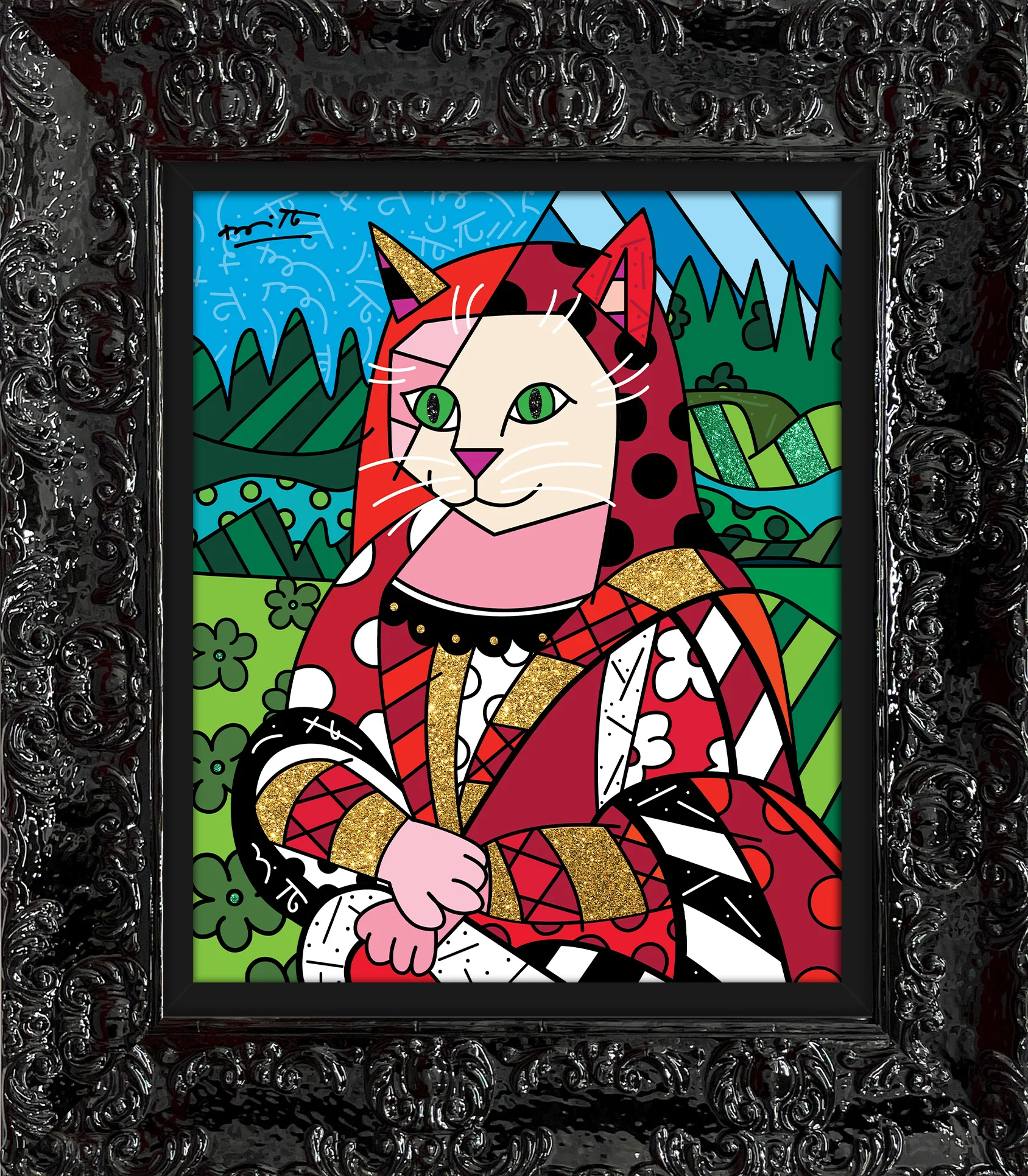 The Cat In Red - Limited Edition Print - Image 7