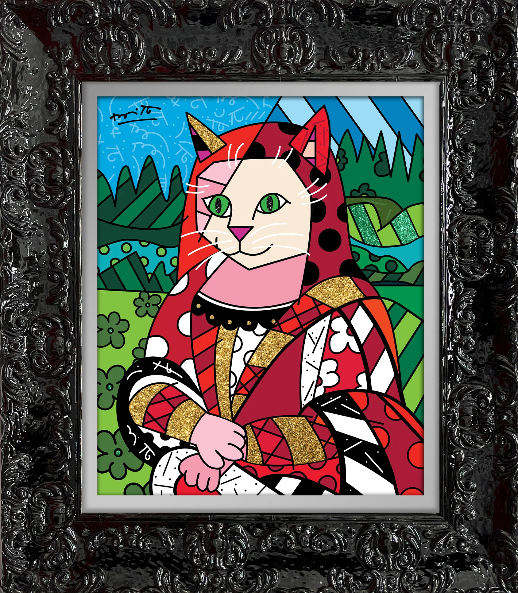 The Cat In Red - Limited Edition Print - Image 8