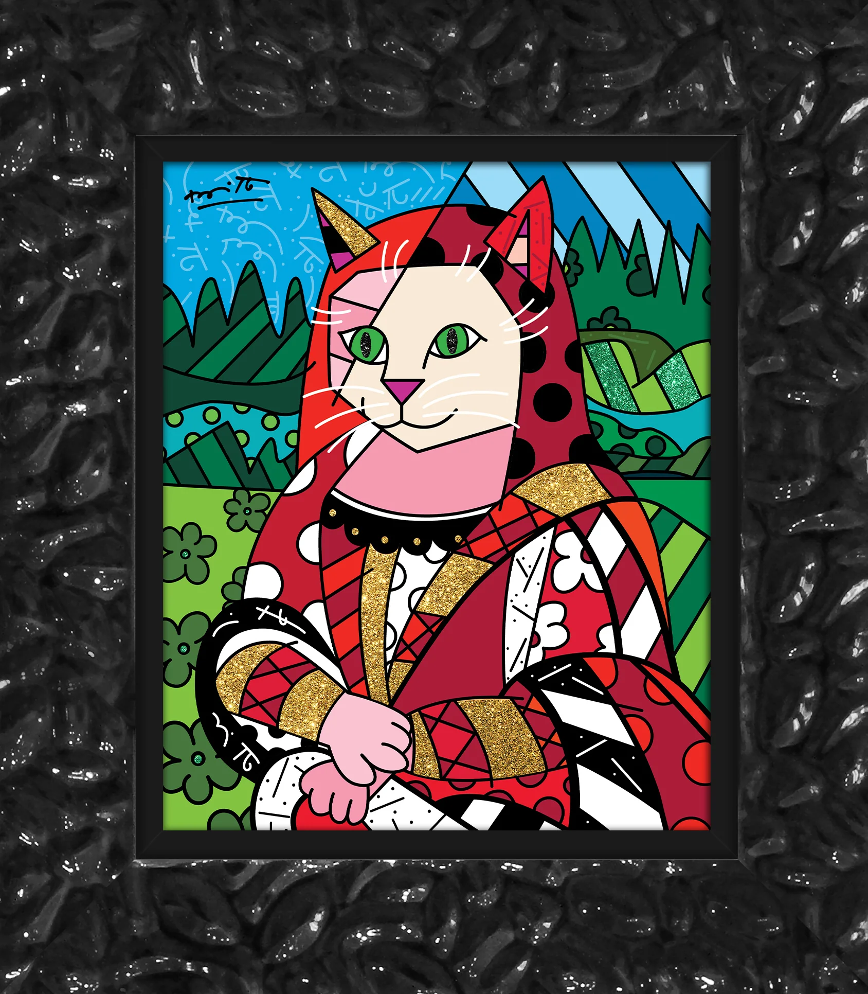 The Cat In Red - Limited Edition Print - Image 9