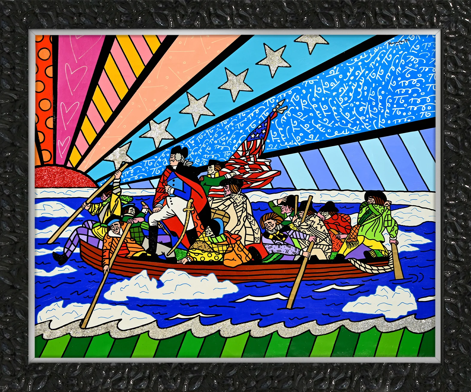 THE CROSSING -  Original Painting - Image 10
