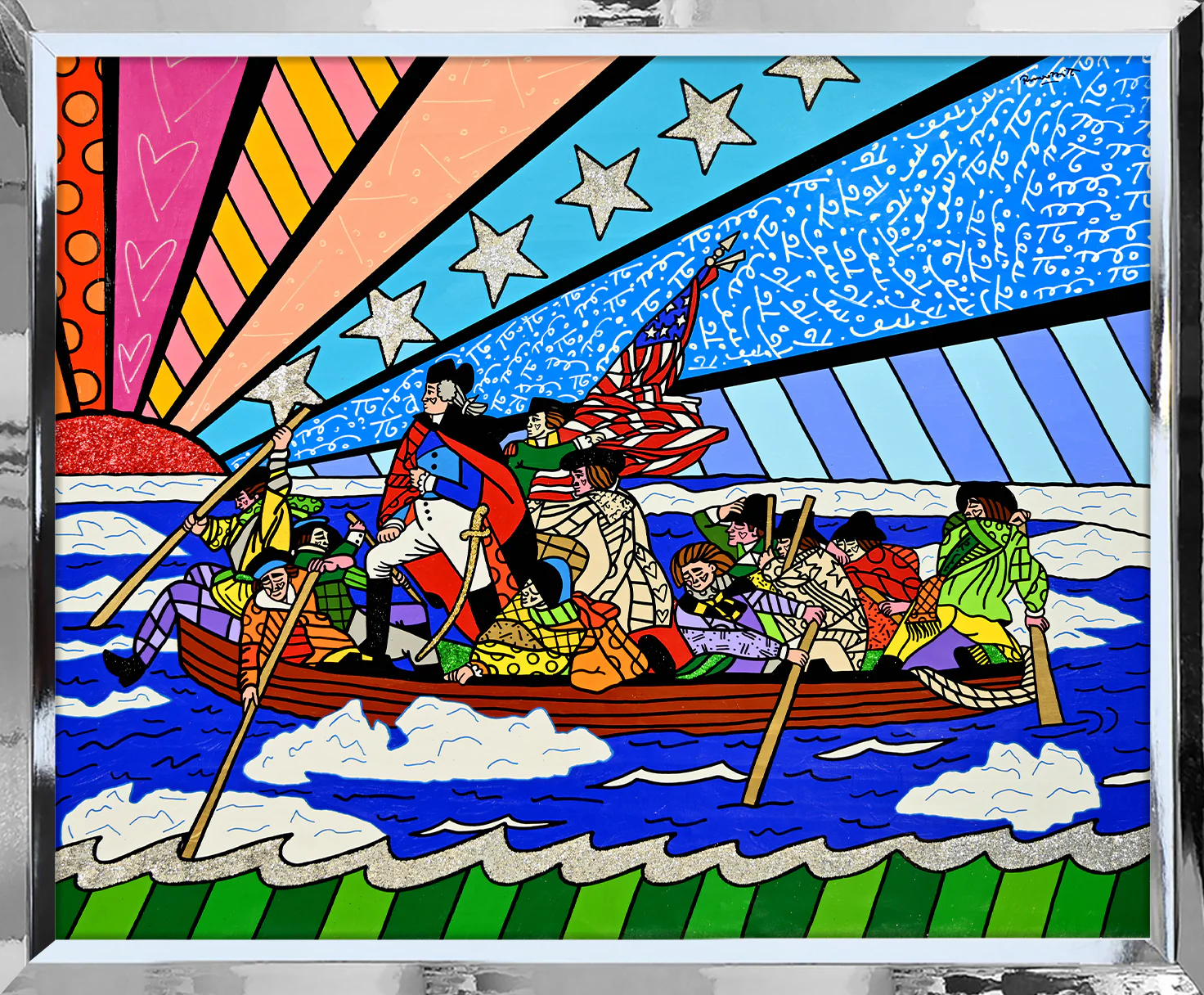 THE CROSSING -  Original Painting - Image 11