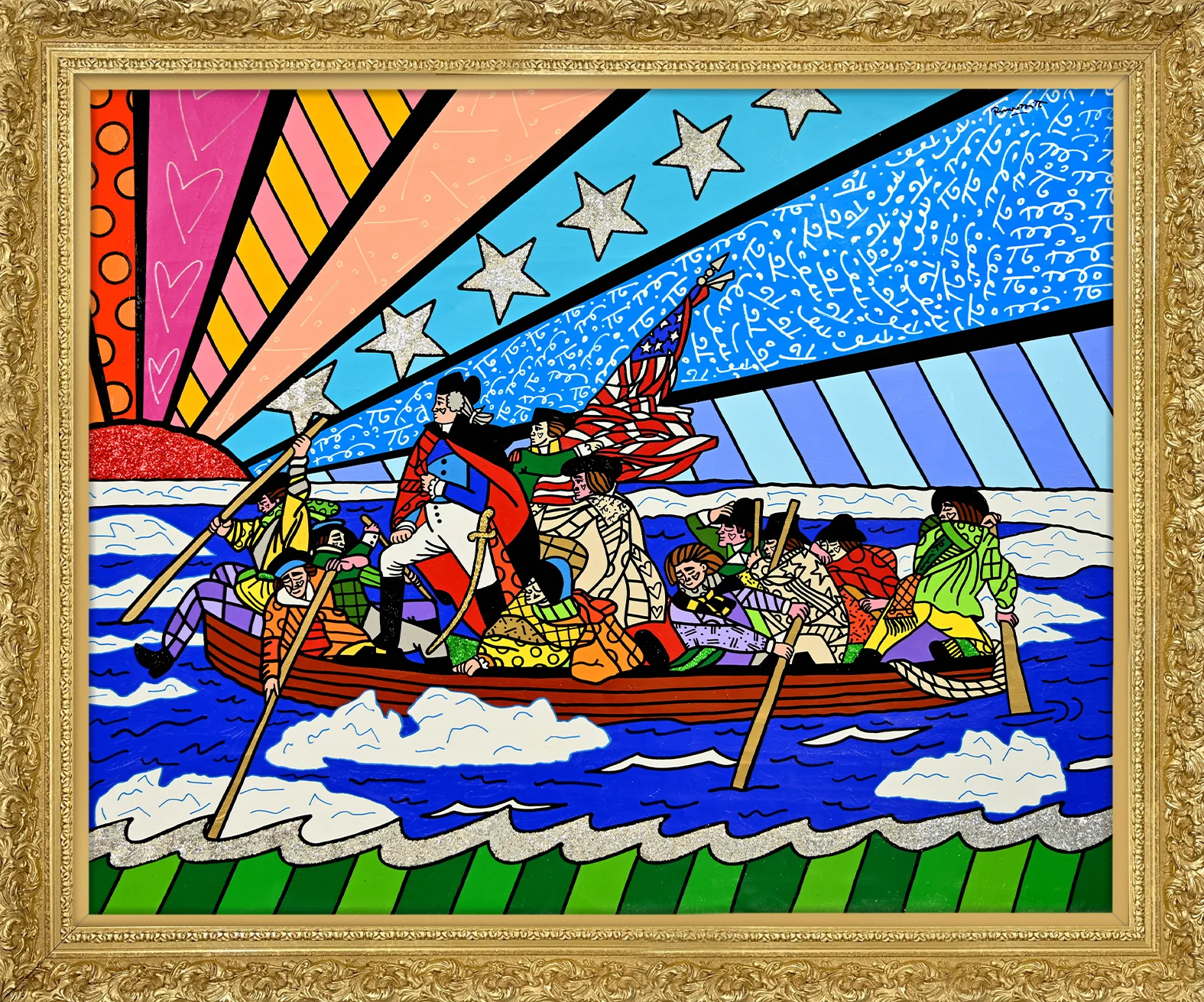 THE CROSSING -  Original Painting - Image 12