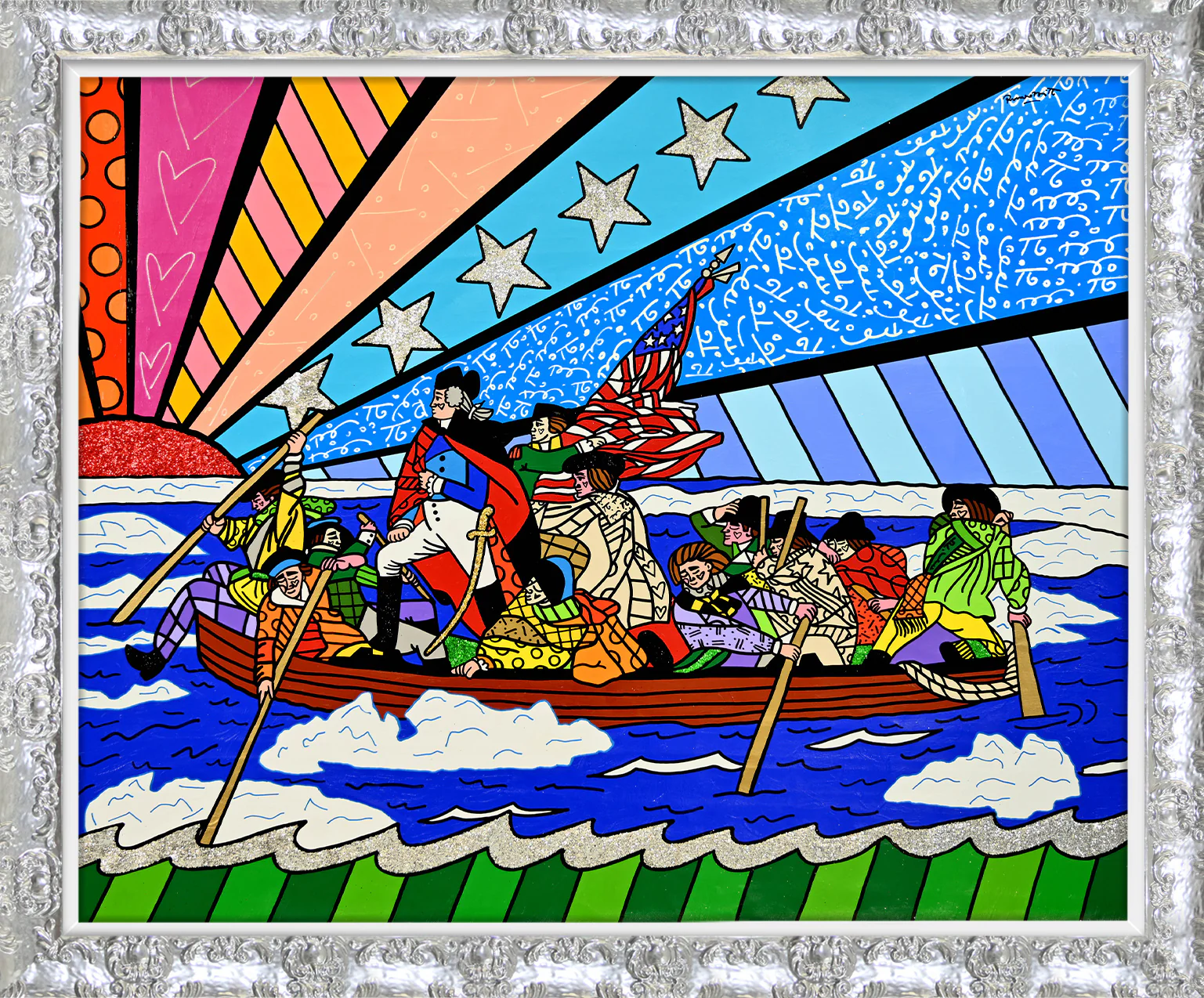 THE CROSSING -  Original Painting - Image 13