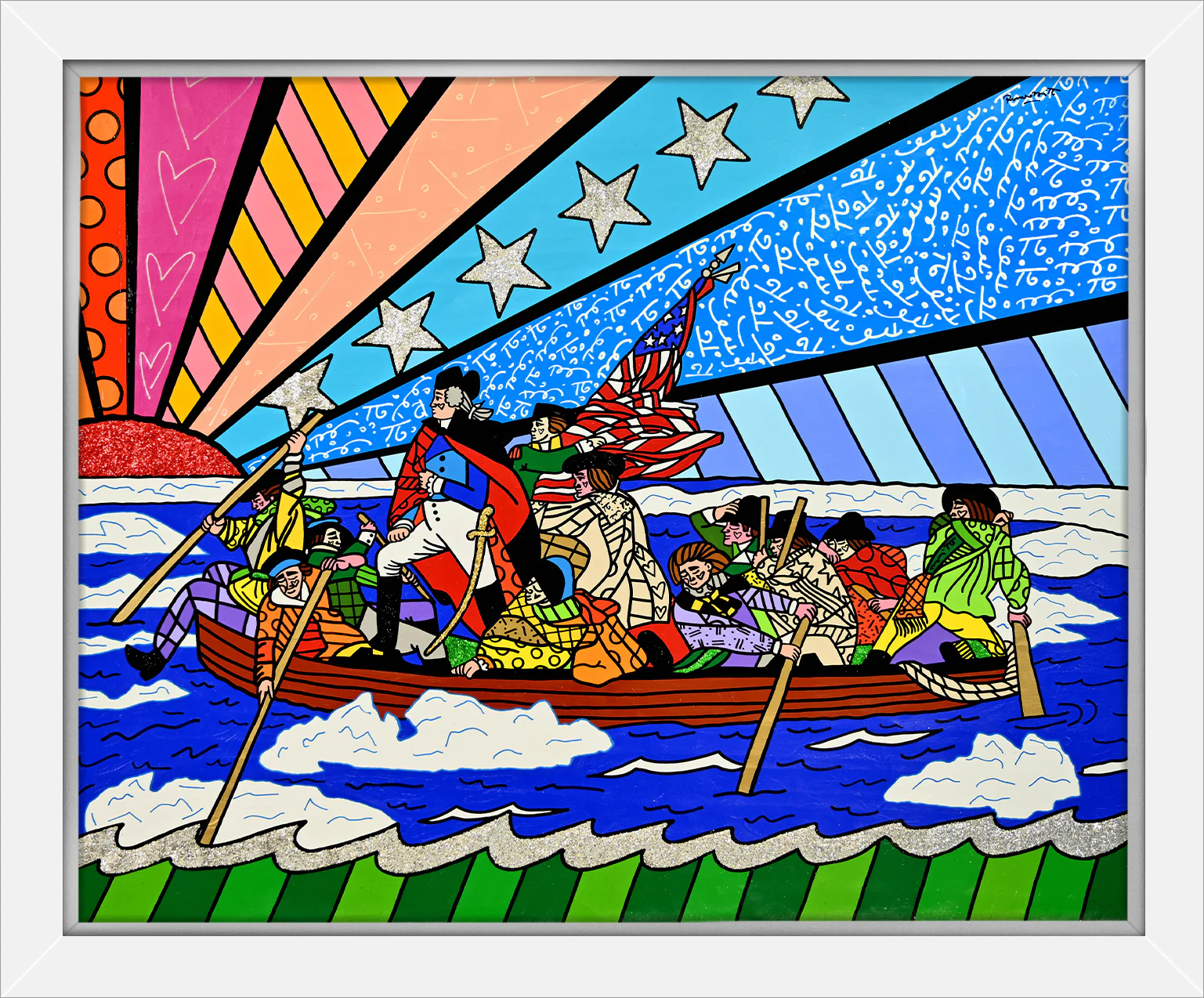THE CROSSING -  Original Painting - Image 14