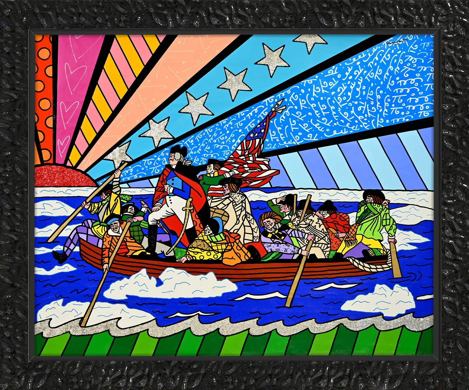 THE CROSSING -  Original Painting - Image 9