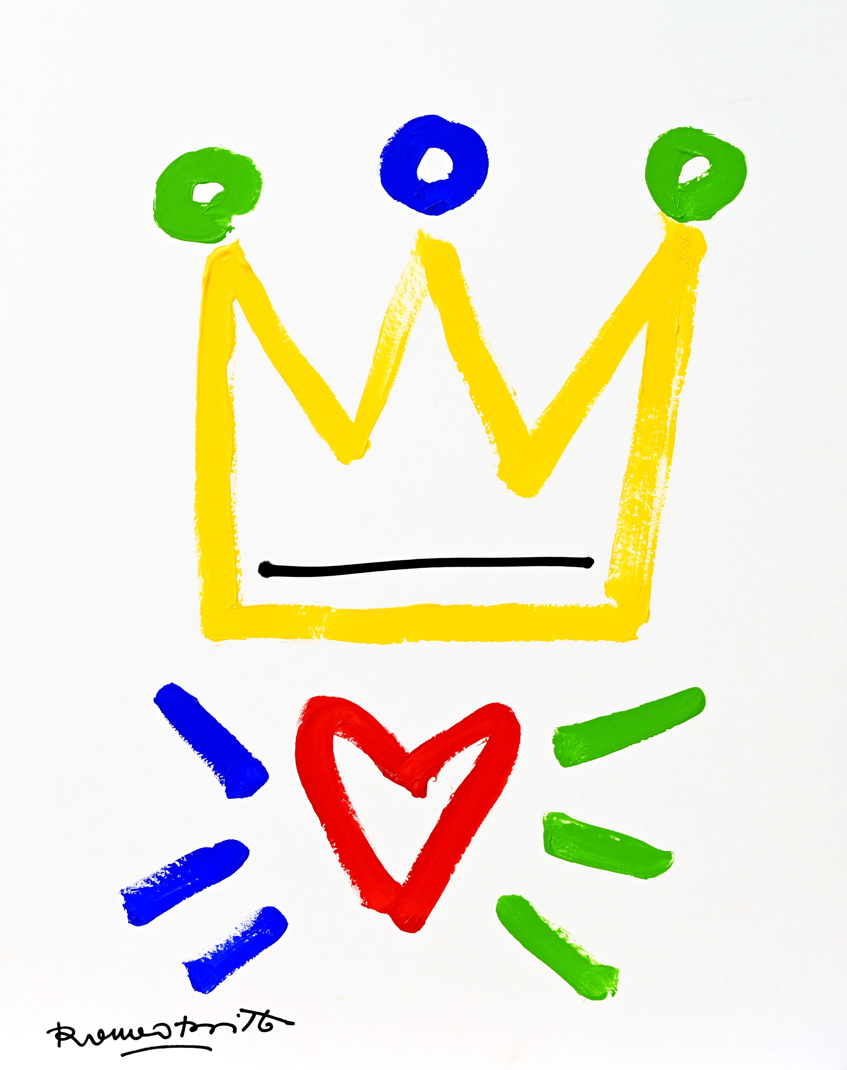 THE CROWN -  Original Drawing