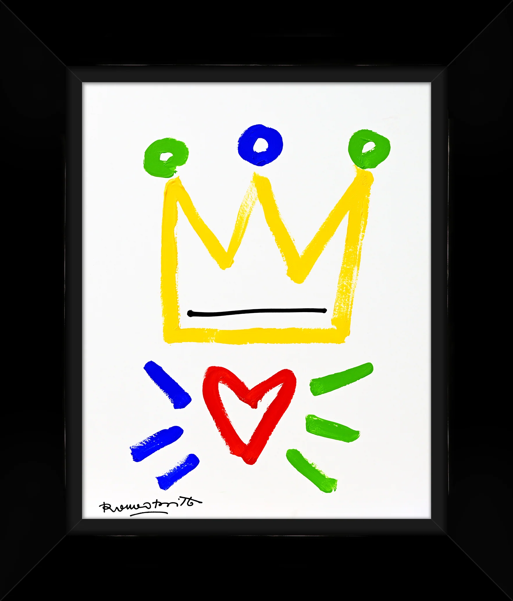 THE CROWN -  Original Drawing - Image 2