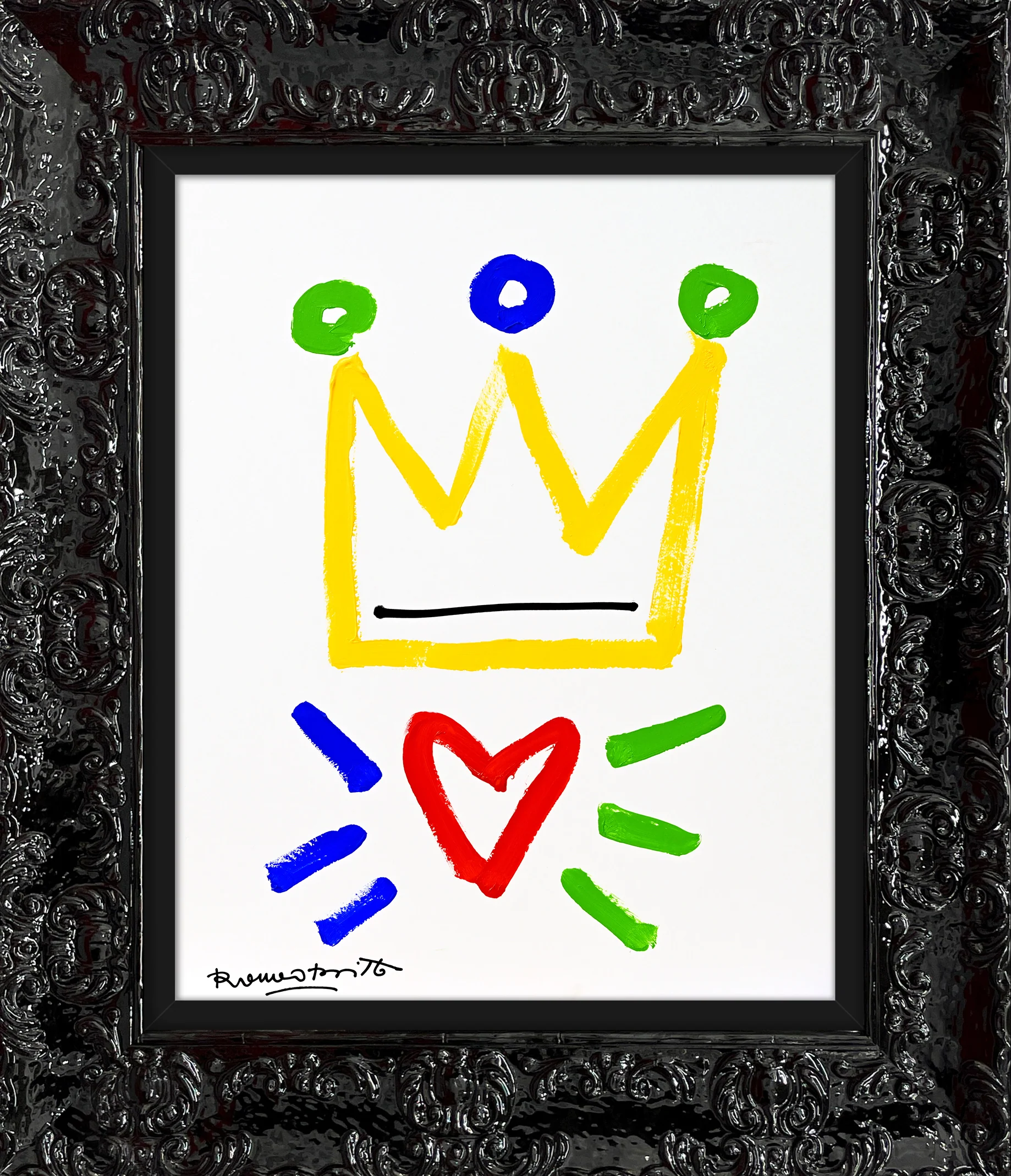 THE CROWN -  Original Drawing - Image 4