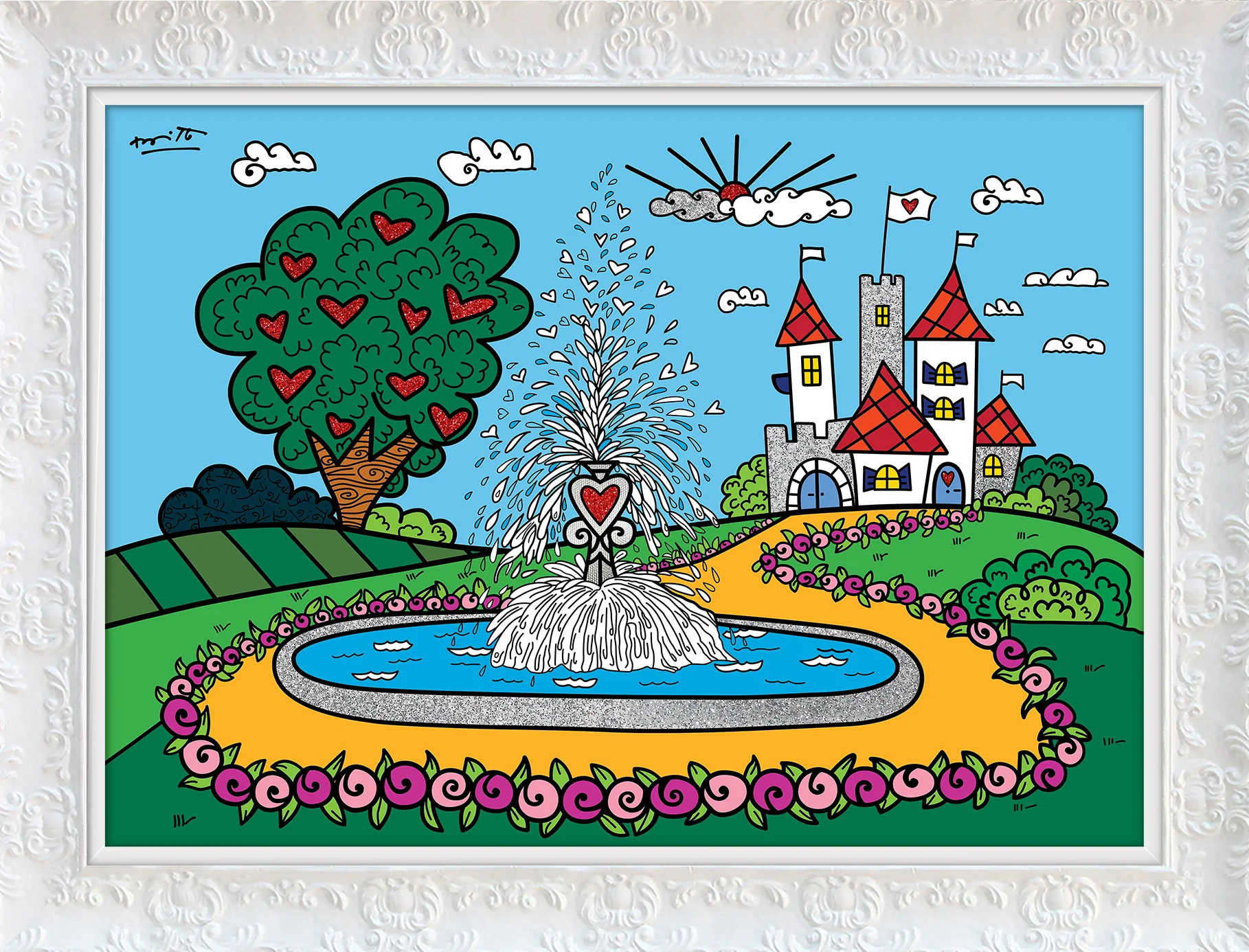 The Fountain Of Happiness And Love - Limited Edition Print - Image 10
