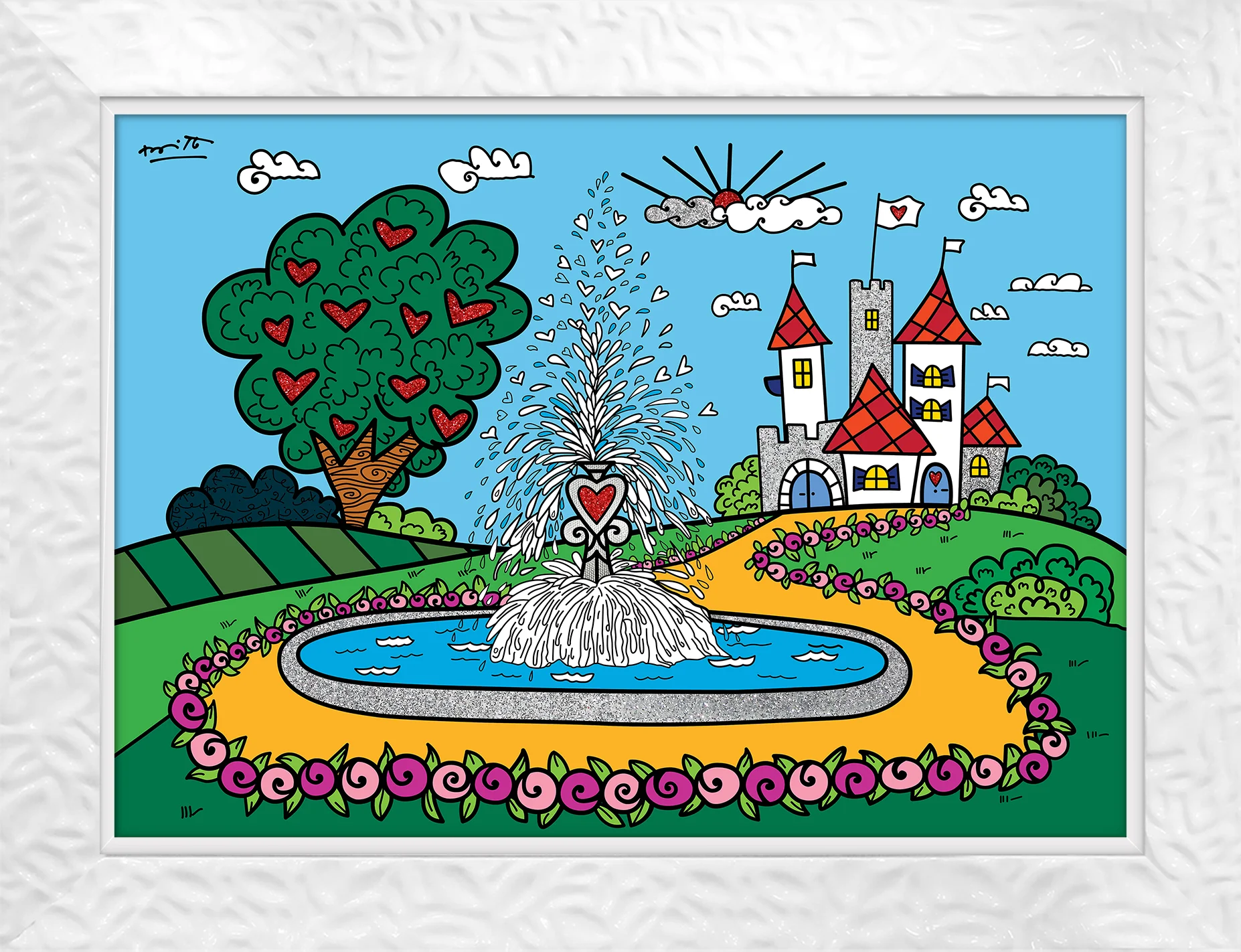 The Fountain Of Happiness And Love - Limited Edition Print - Image 12