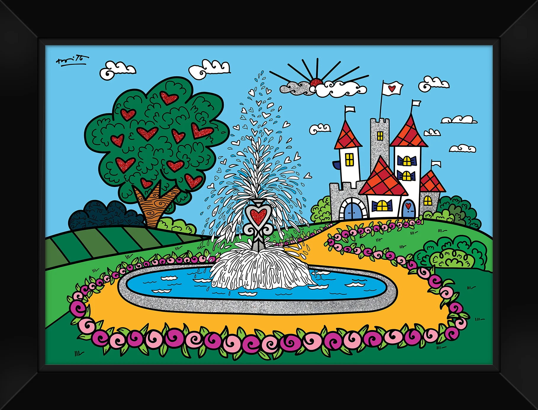 The Fountain Of Happiness And Love - Limited Edition Print - Image 14