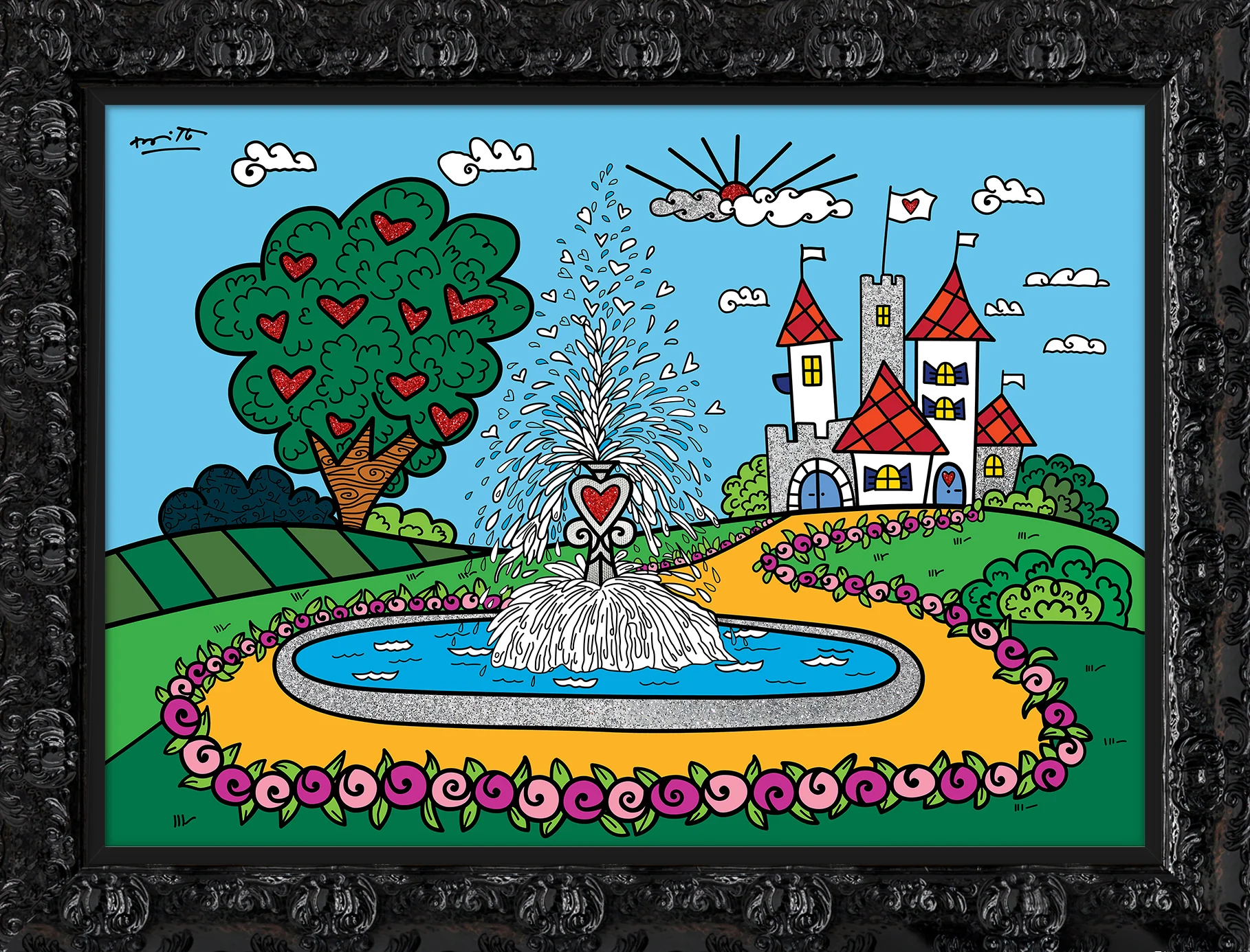 The Fountain Of Happiness And Love - Limited Edition Print - Image 15