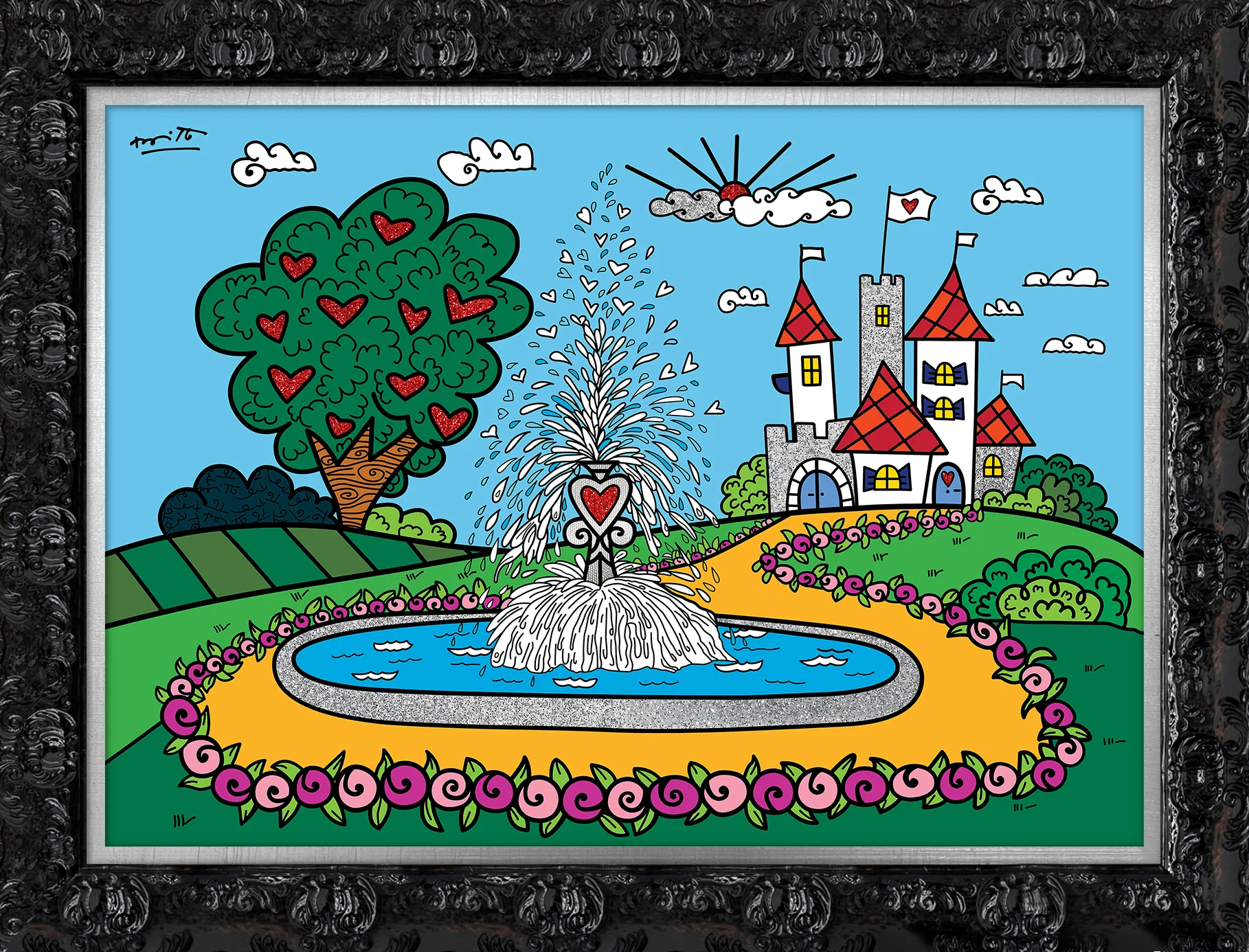 The Fountain Of Happiness And Love - Limited Edition Print - Image 16