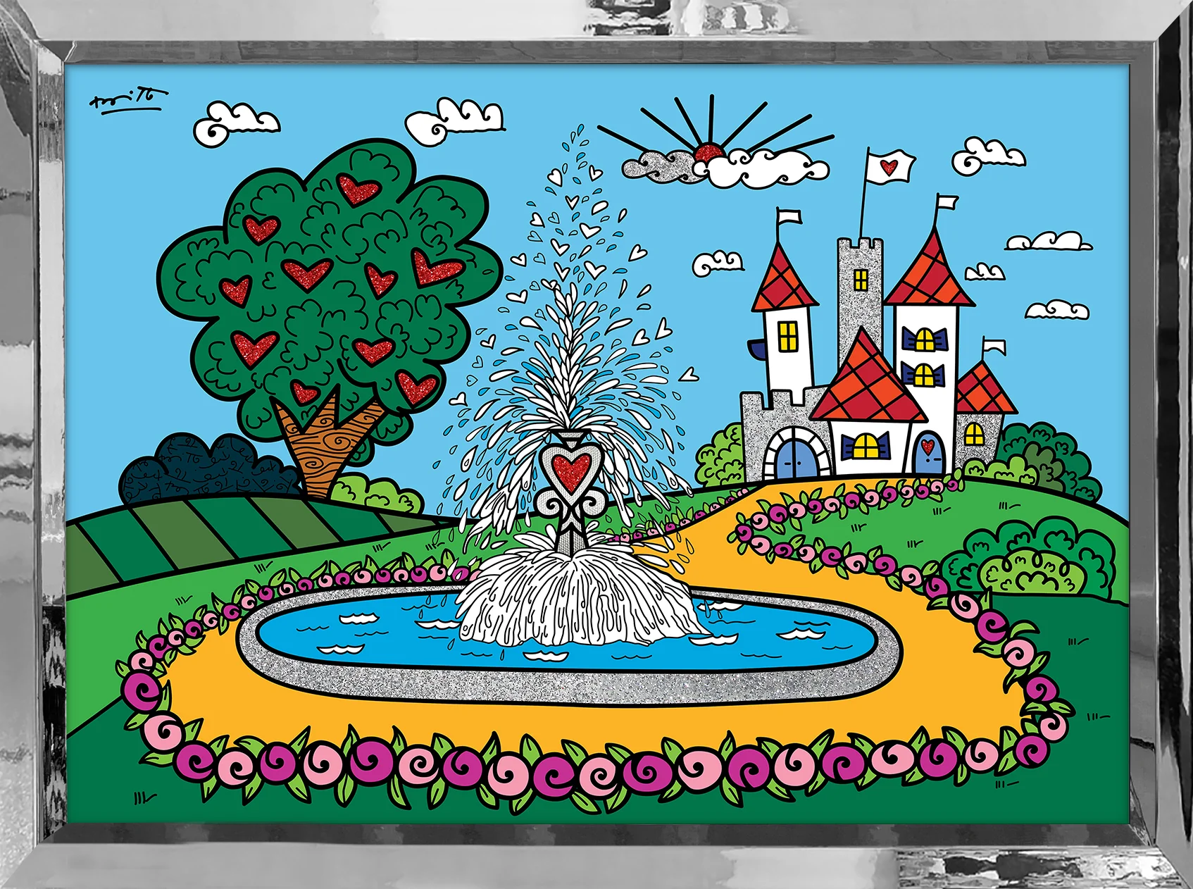 The Fountain Of Happiness And Love - Limited Edition Print - Image 19