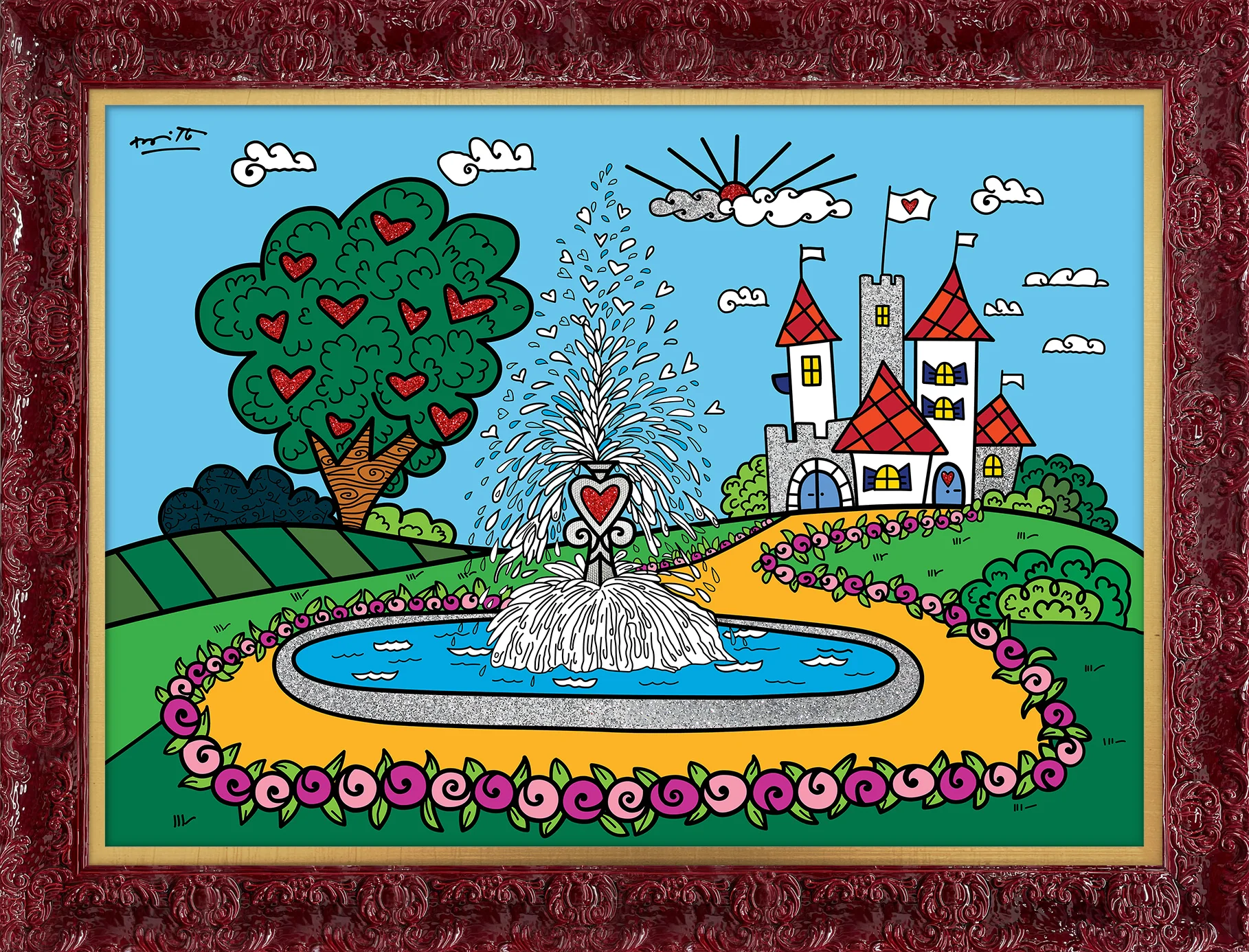 The Fountain Of Happiness And Love - Limited Edition Print - Image 21