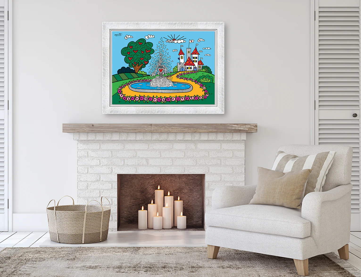 The Fountain Of Happiness And Love - Limited Edition Print - Image 3