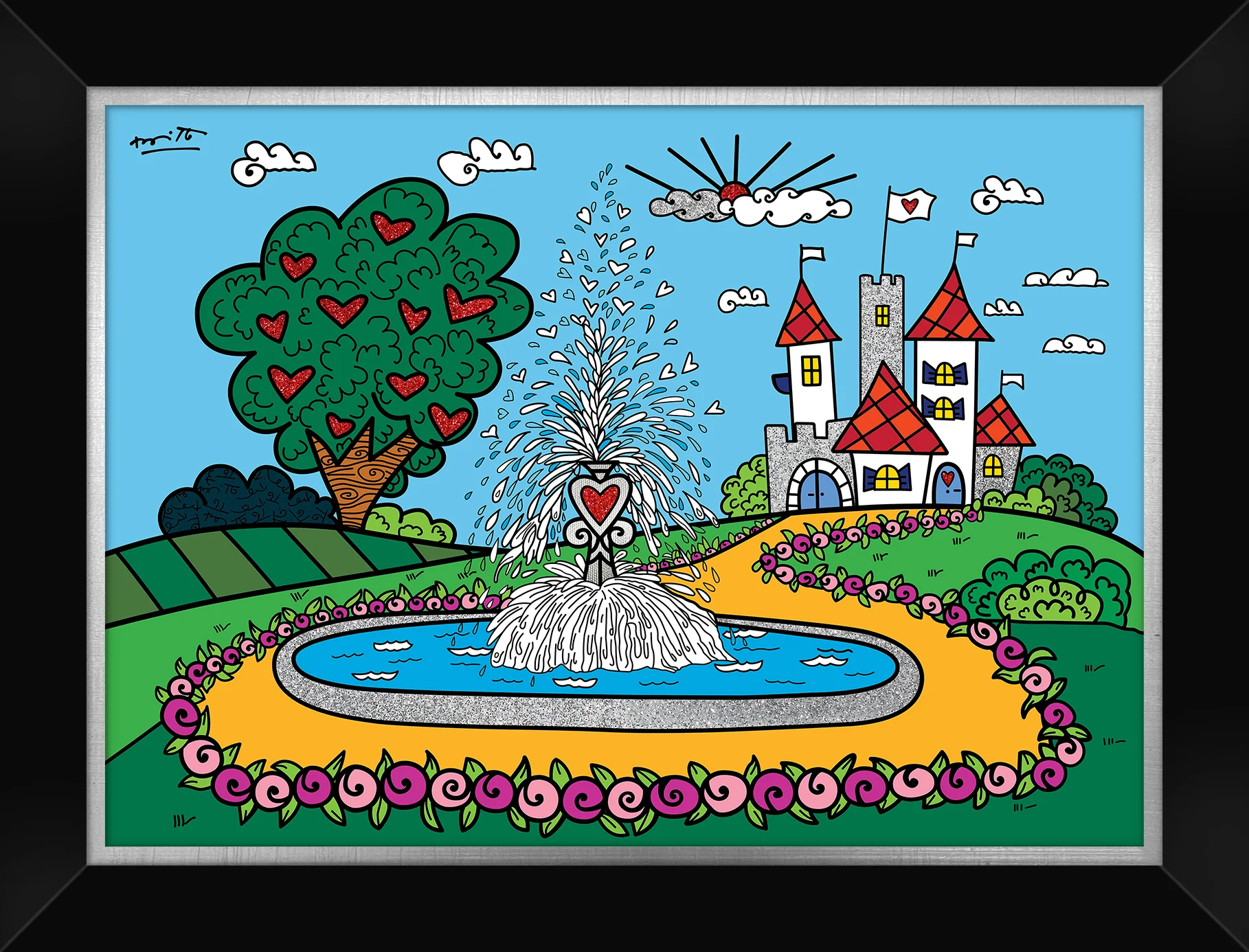 The Fountain Of Happiness And Love - Limited Edition Print - Image 4