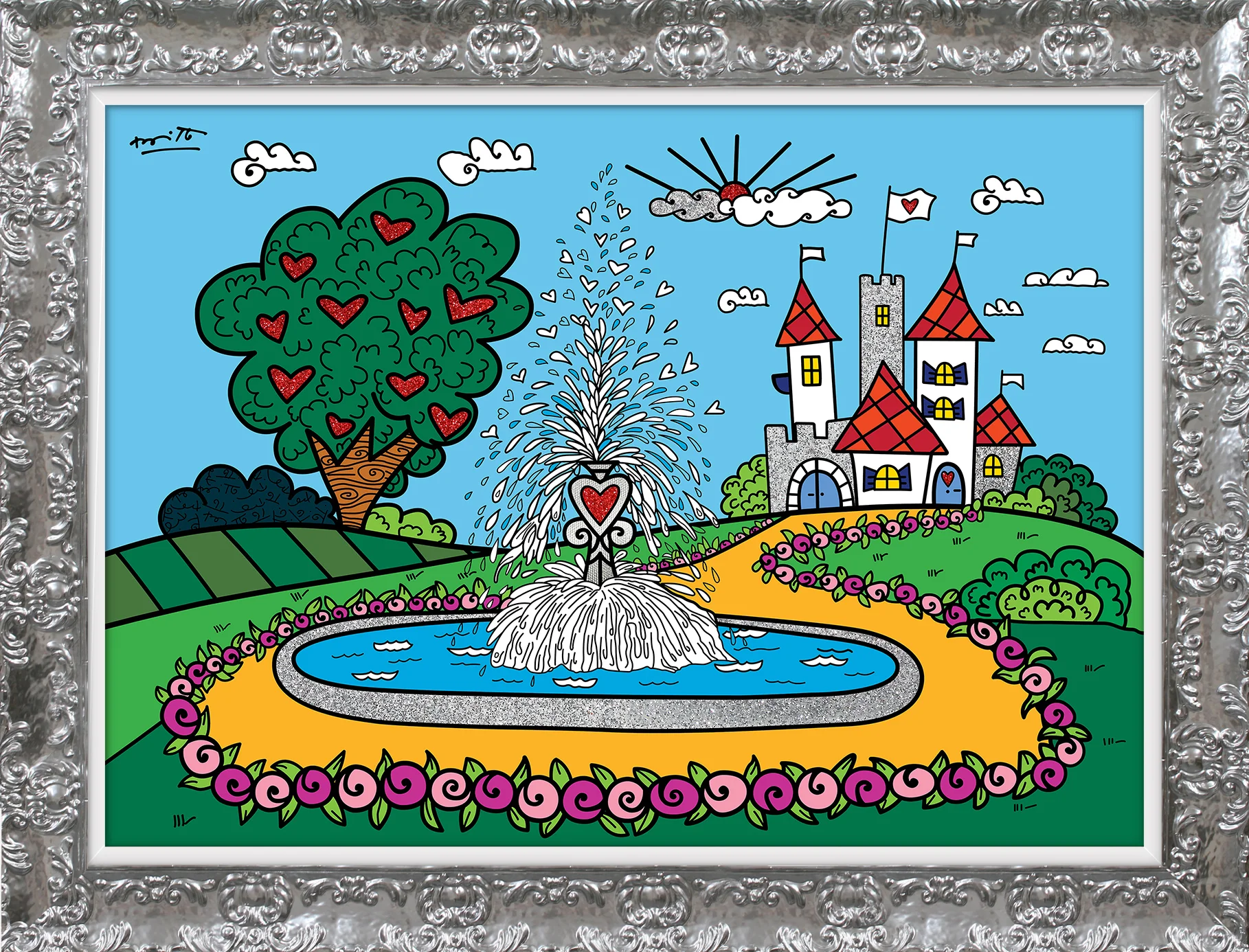 The Fountain Of Happiness And Love - Limited Edition Print - Image 6