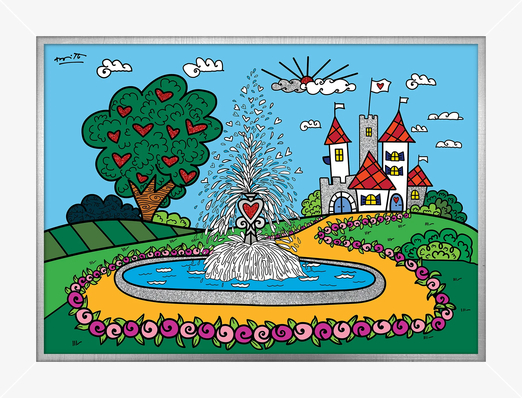 The Fountain Of Happiness And Love - Limited Edition Print - Image 8