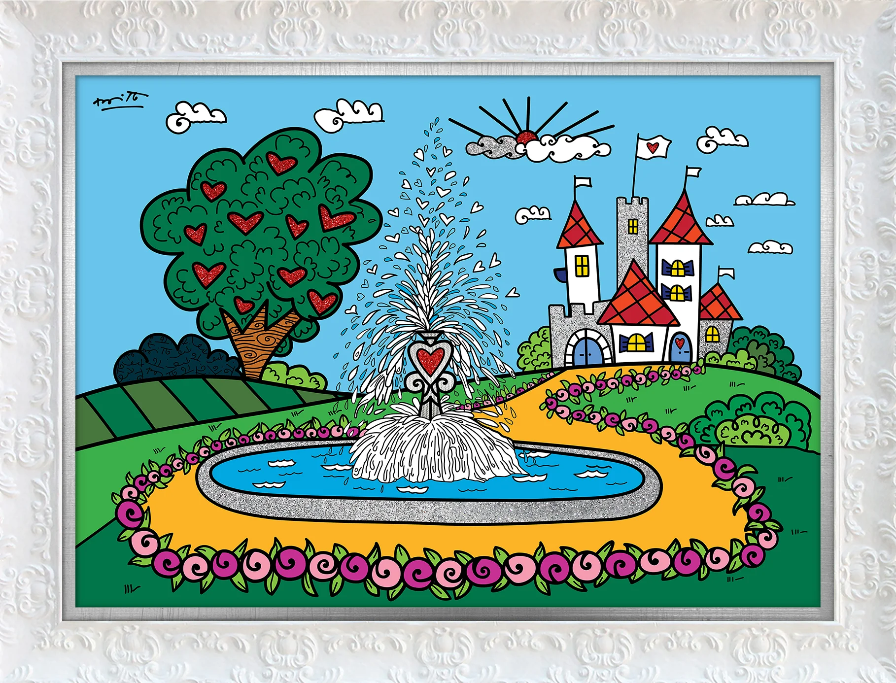 The Fountain Of Happiness And Love - Limited Edition Print - Image 9