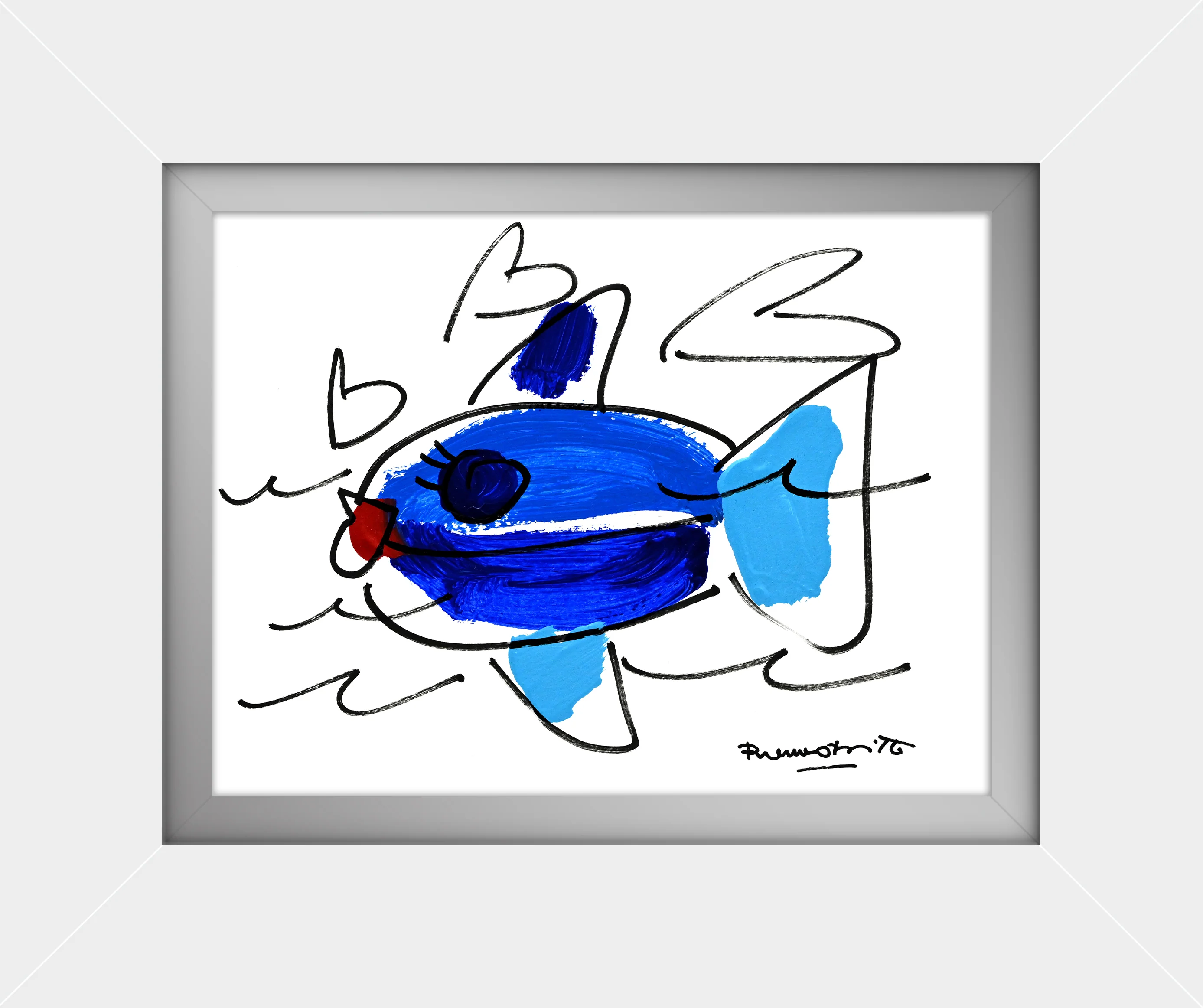 The Sicily Collection (Fish) - Original Drawing - Image 13