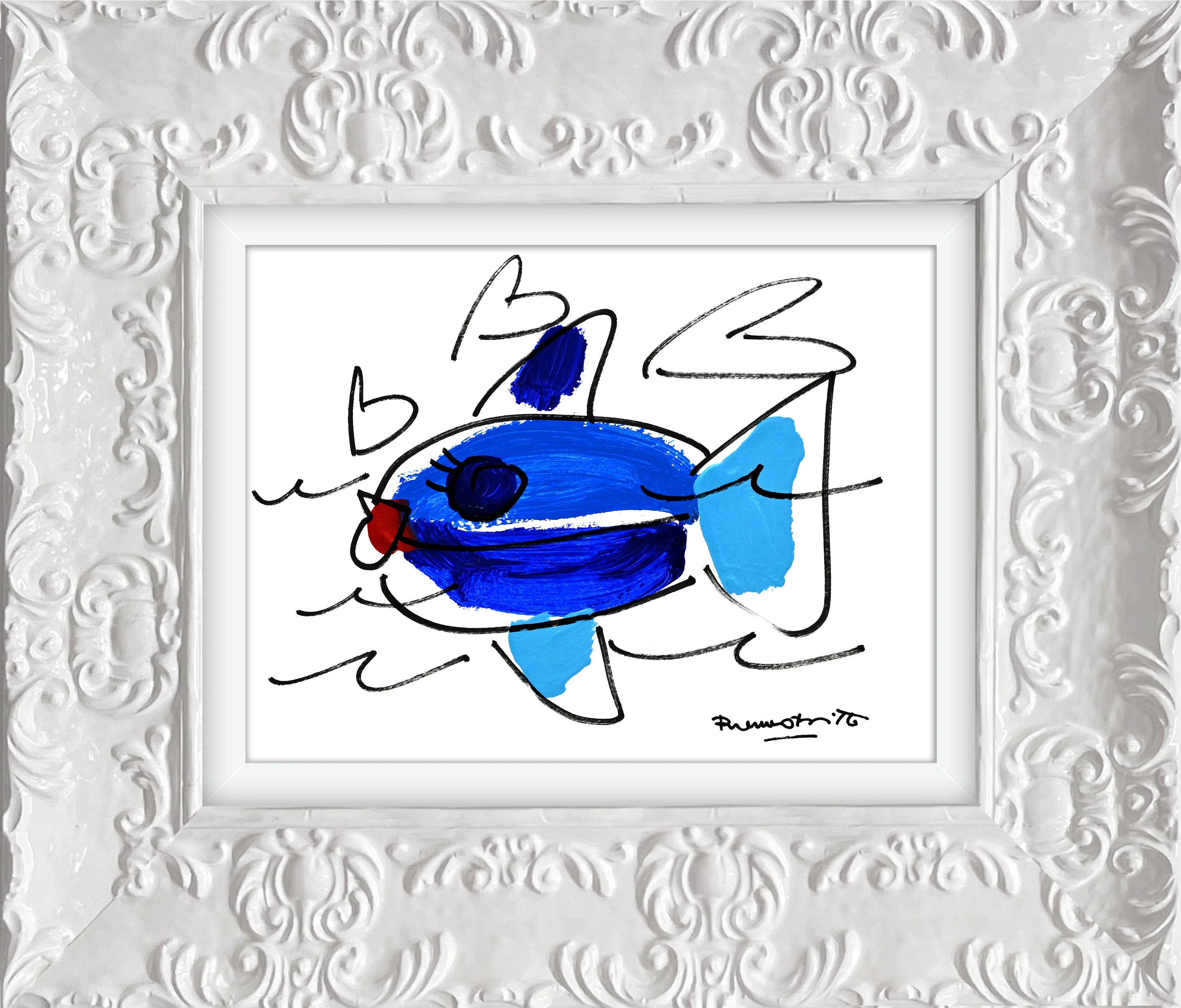 The Sicily Collection (Fish) - Original Drawing - Image 16