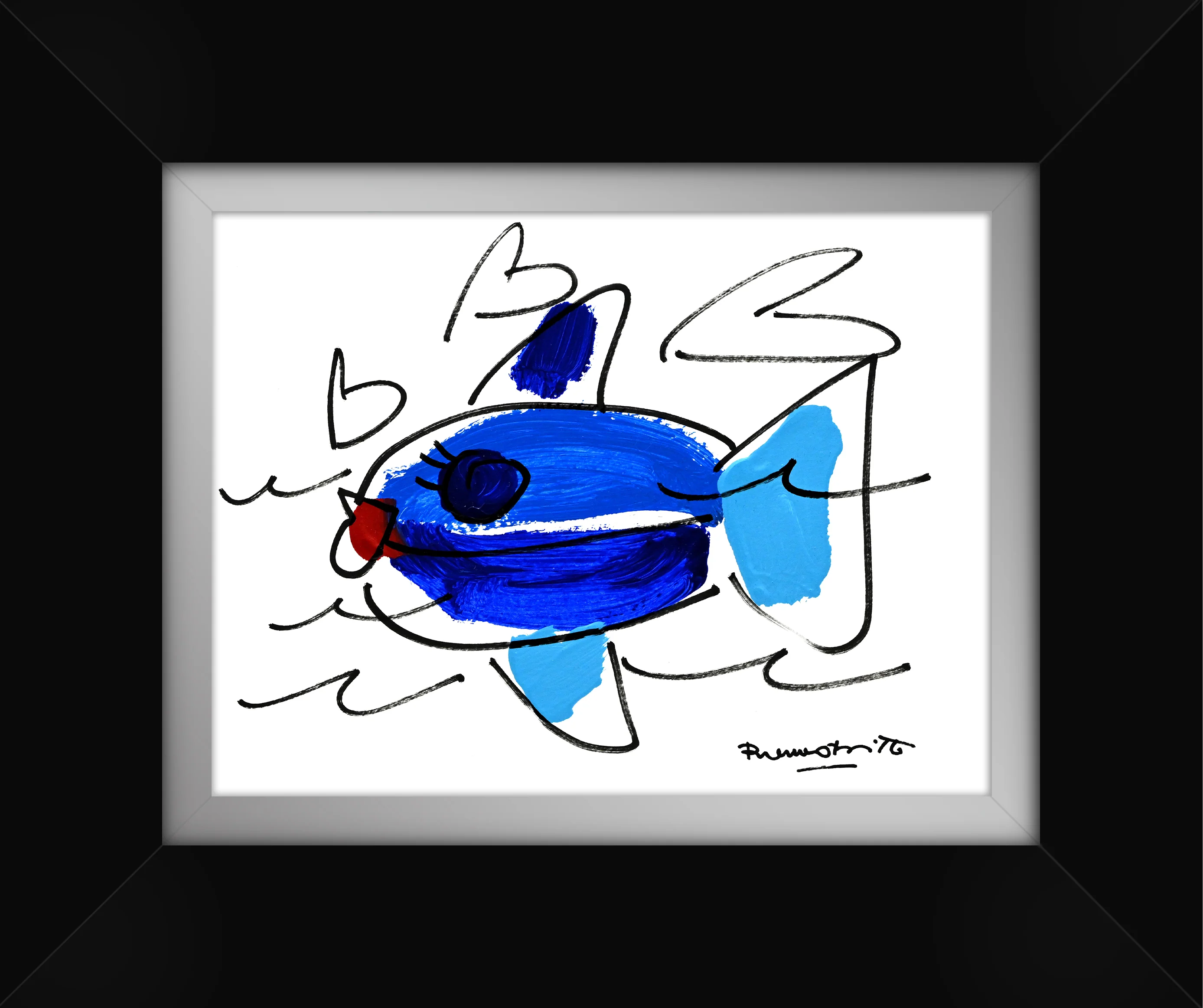 The Sicily Collection (Fish) - Original Drawing - Image 6