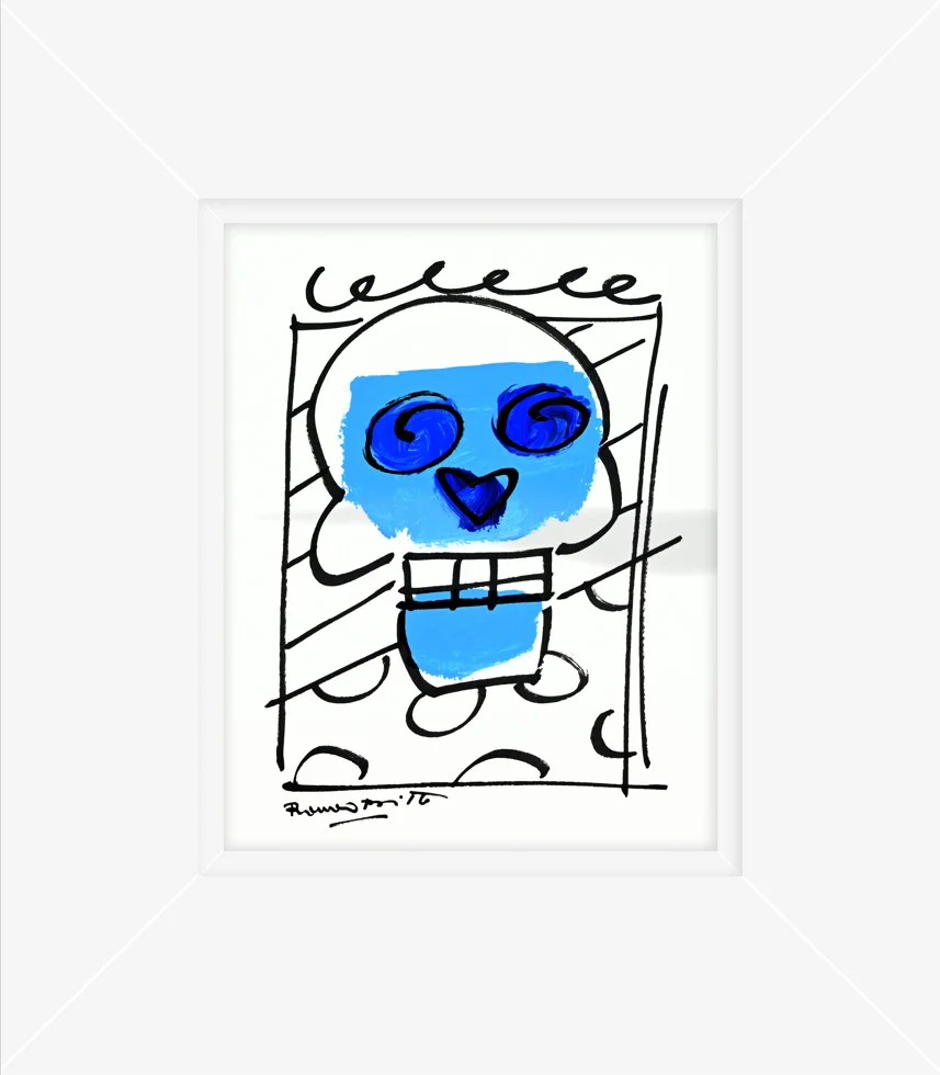 The Sicily Collection (Skull) - Original Drawing - Image 2