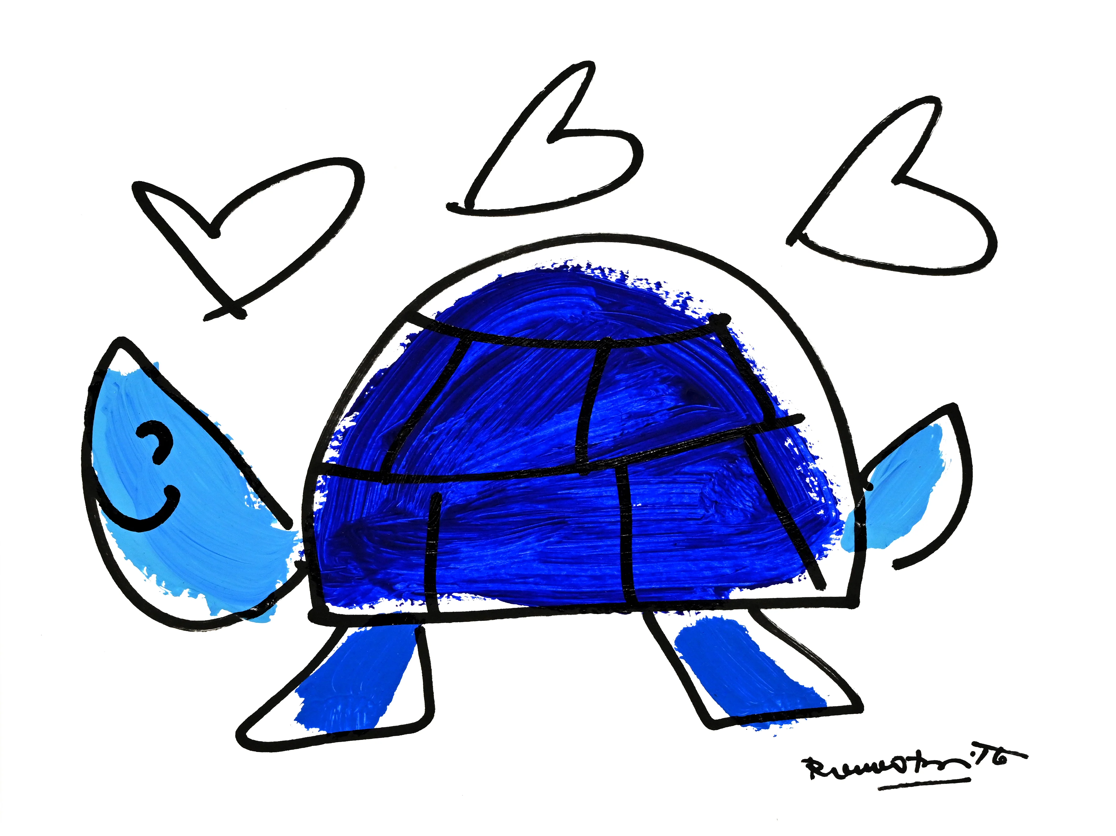 The Sicily Collection (Turtle) - Original Drawing